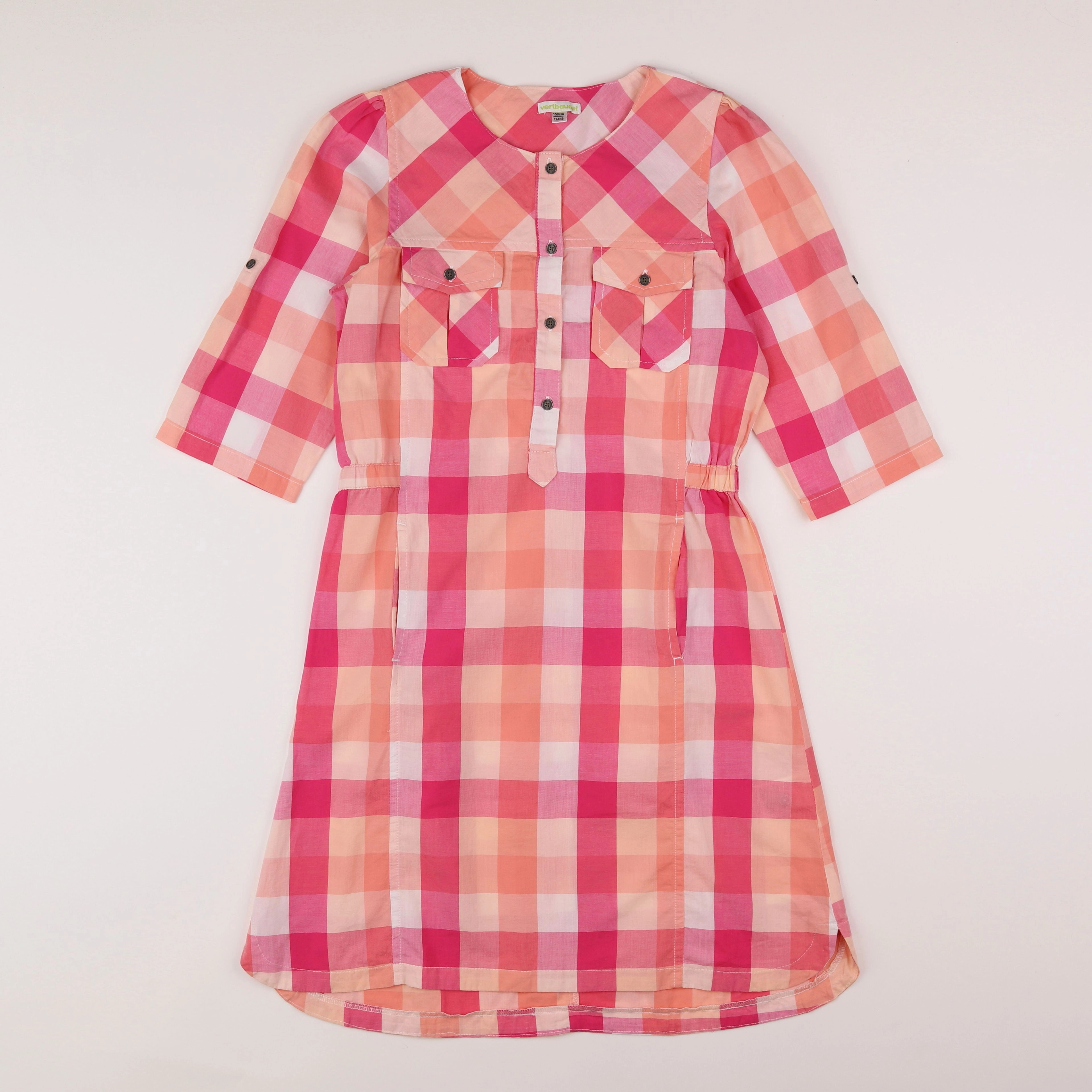 Vertbaudet - robe rose - 12 ans