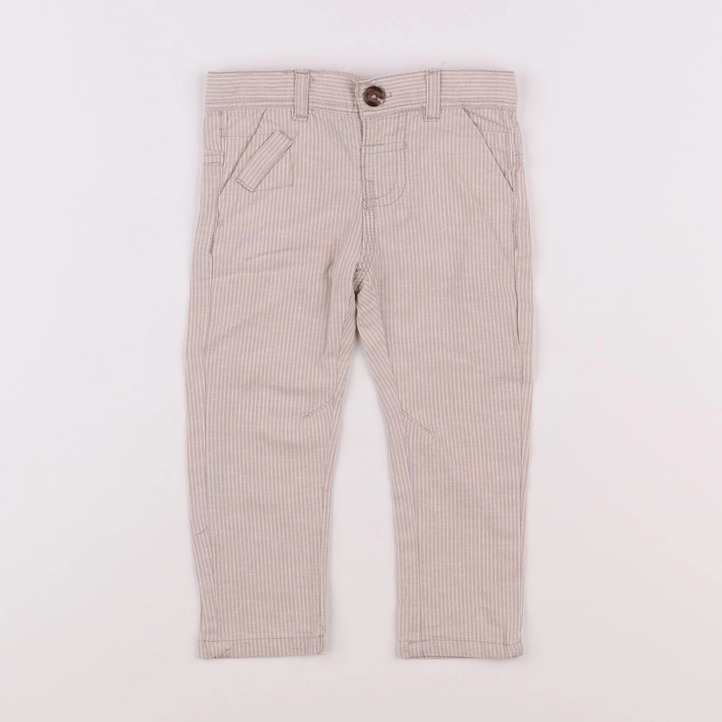 Tape à l'oeil - pantalon beige, blanc - 12 mois