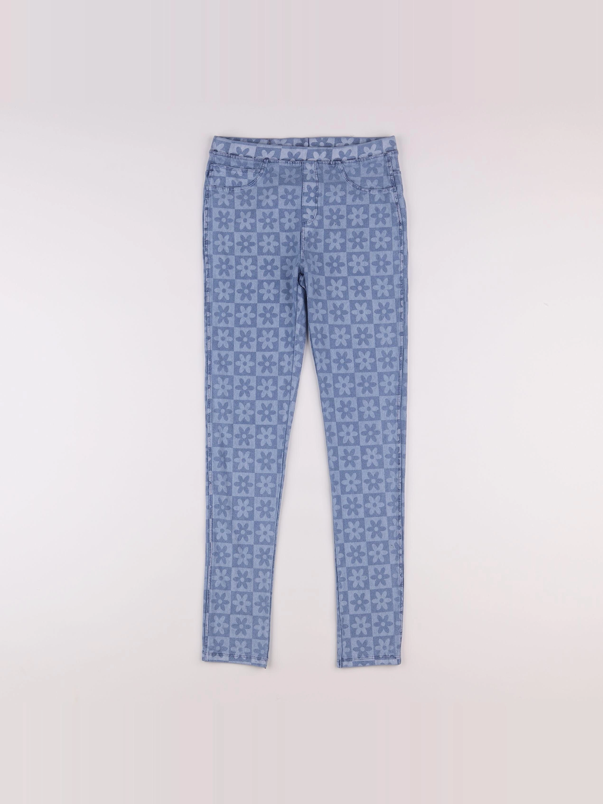 Zara - jegging bleu - 13/14 ans