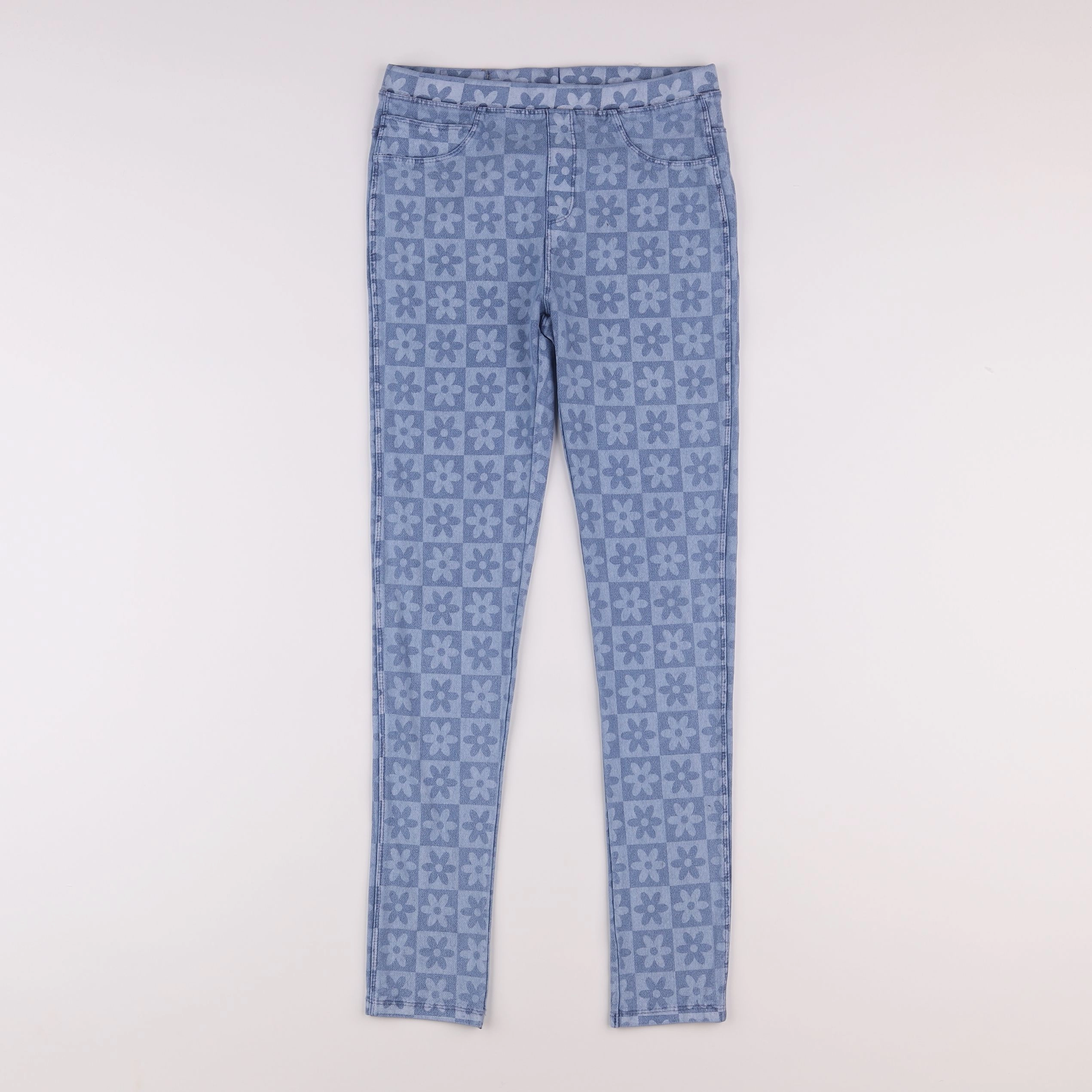 Zara - jegging bleu - 13/14 ans