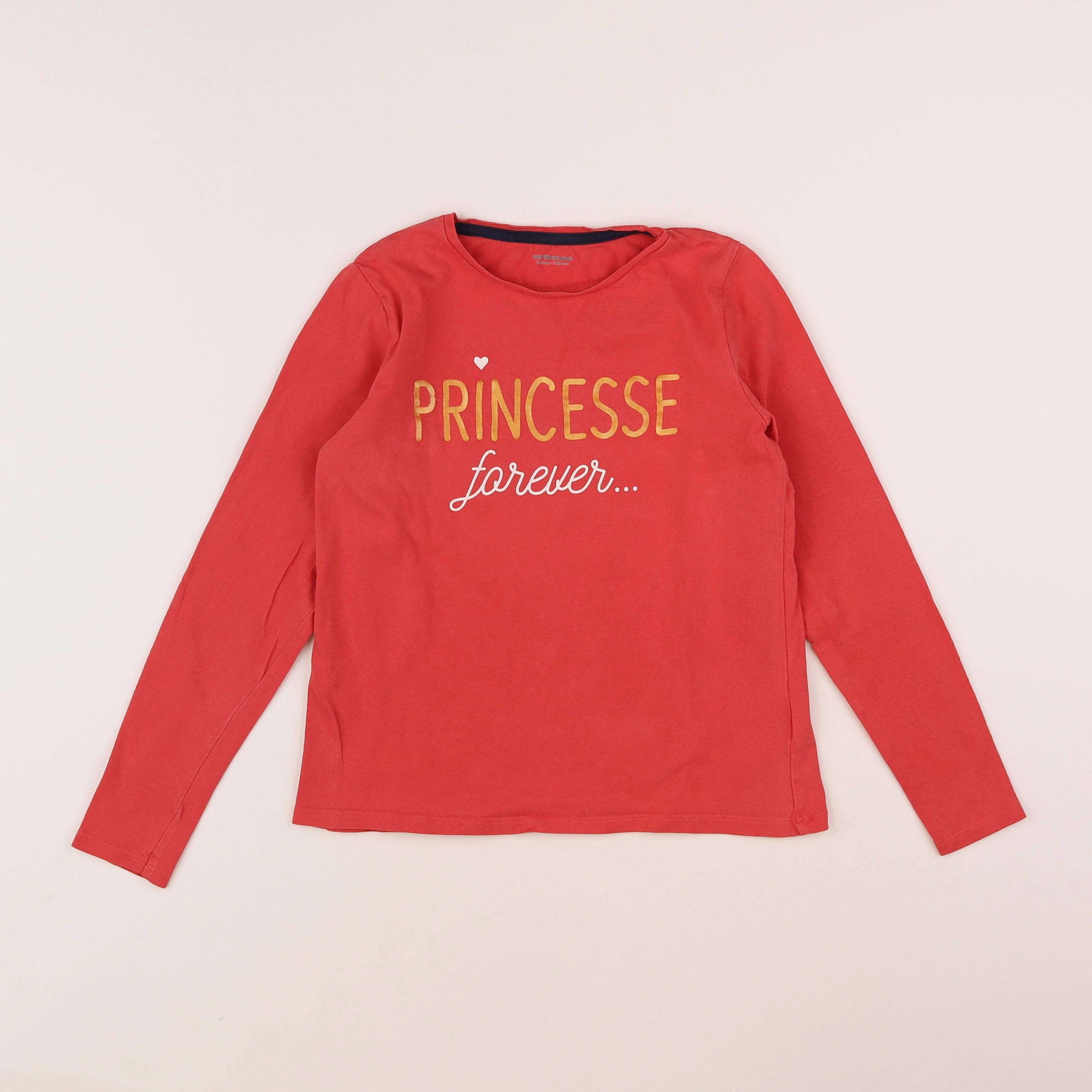Vertbaudet - tee-shirt rose - 10 ans