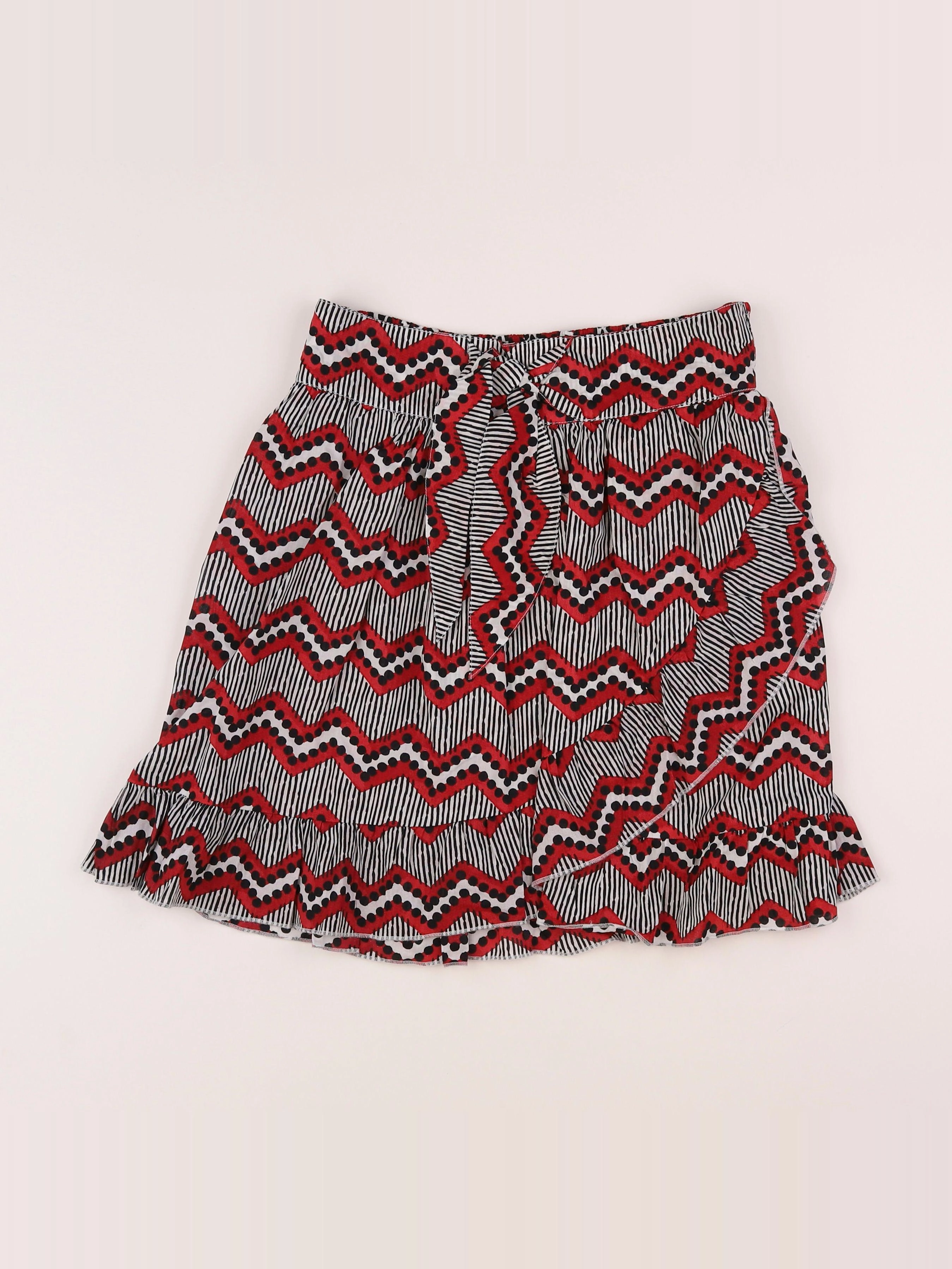 Scotch & Soda - jupe noir, rouge - 14 ans
