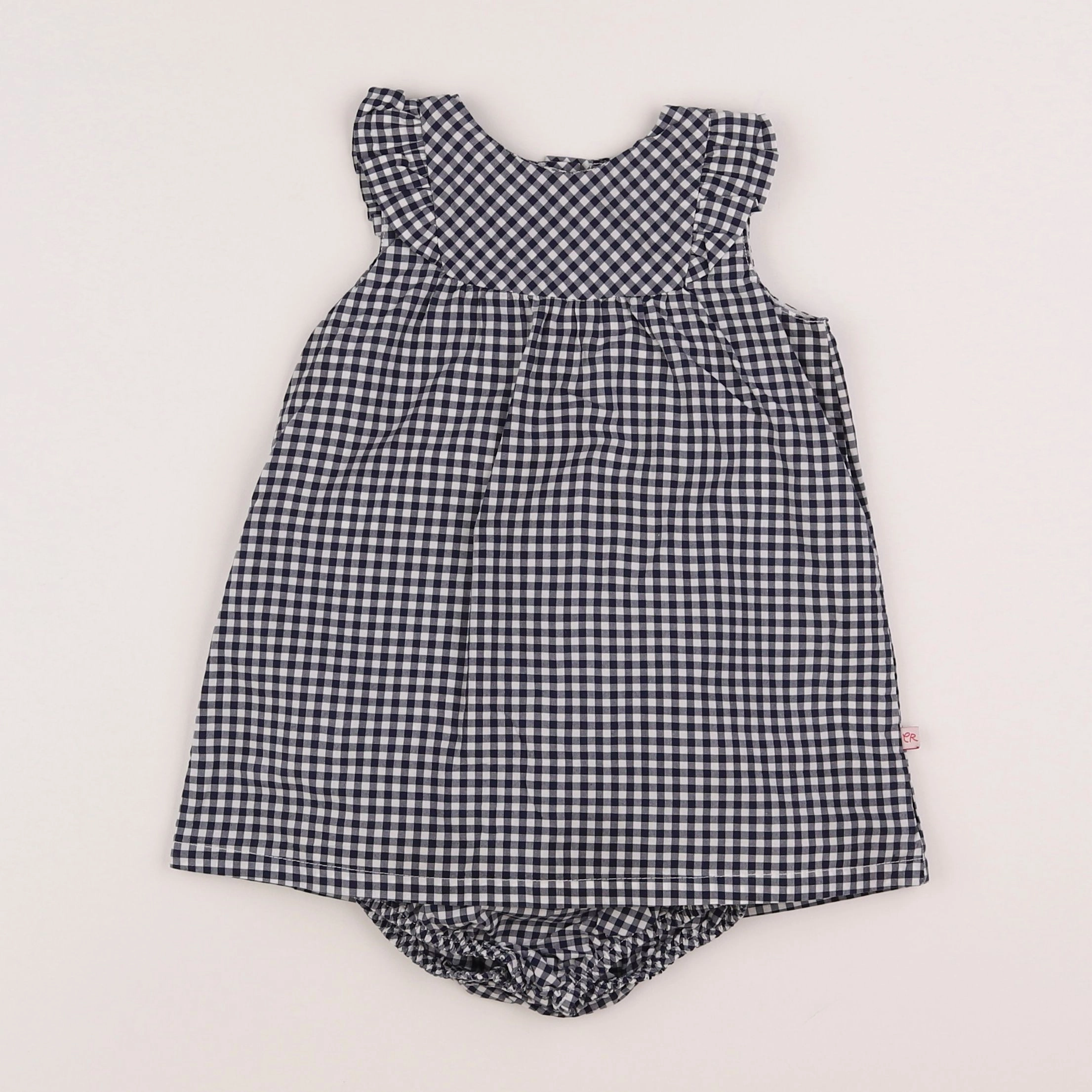 Cadet Rousselle - robe bleu - 12 mois