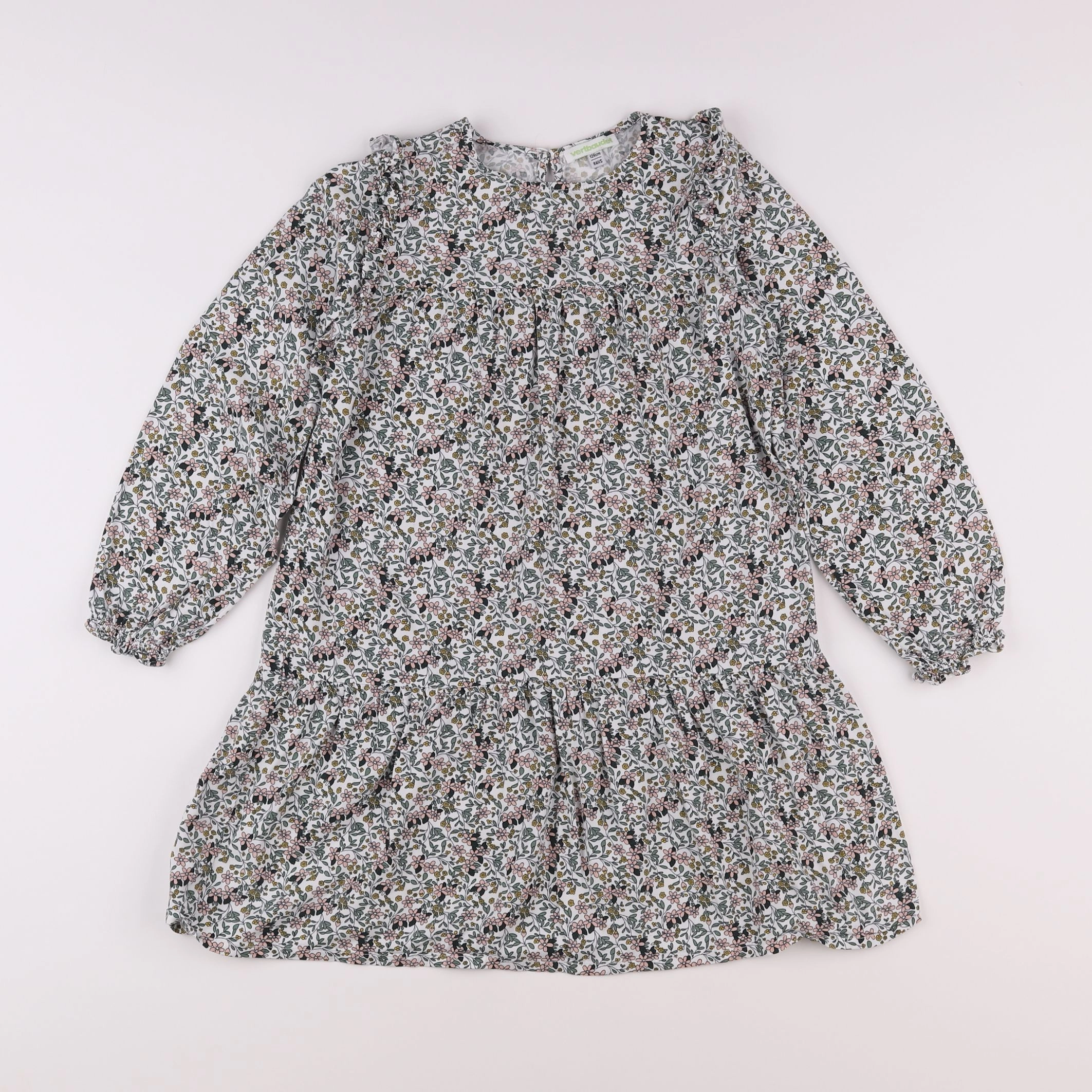Vertbaudet - robe multicolore - 8 ans