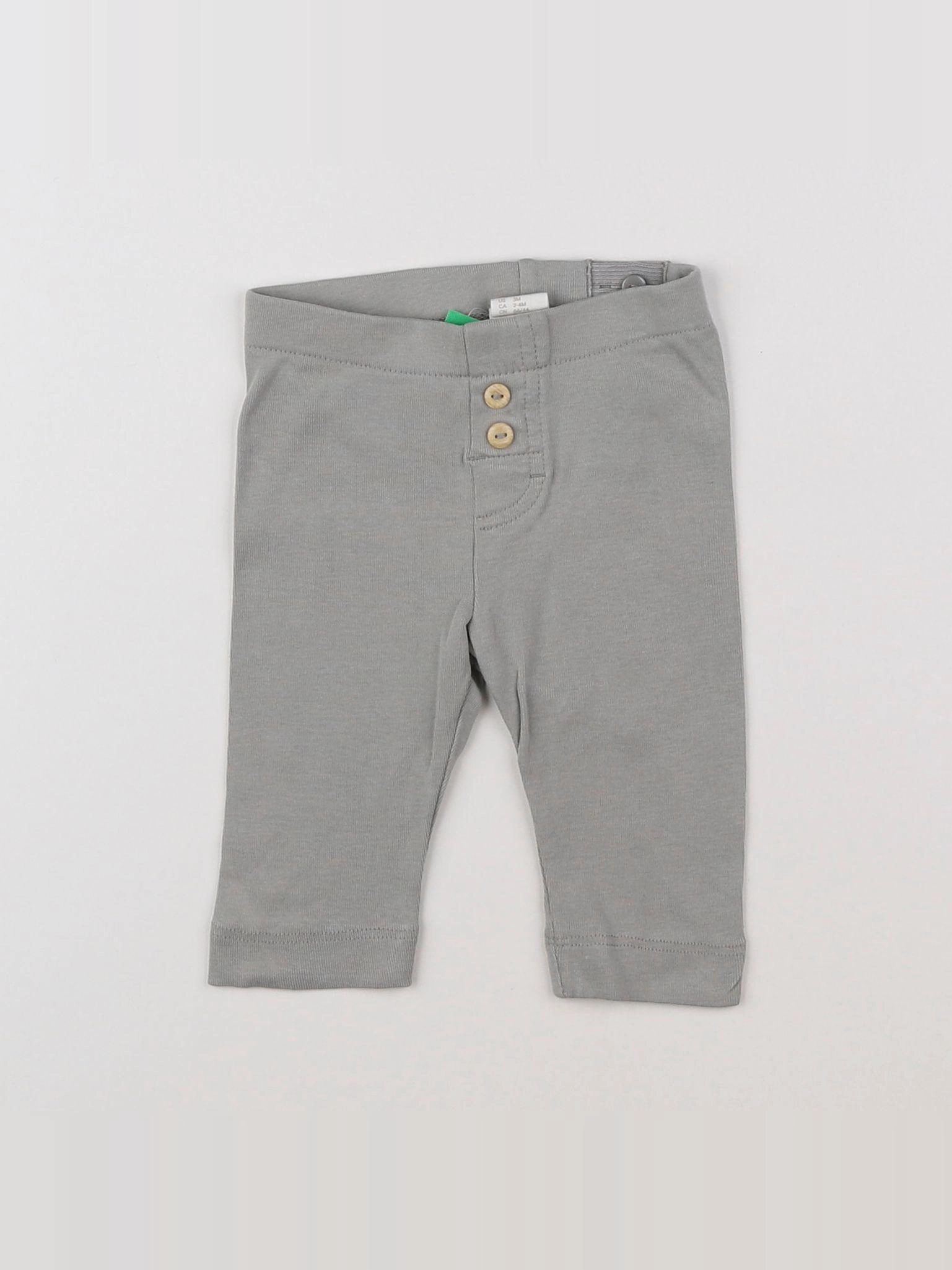 H&M - legging vert - 3 mois