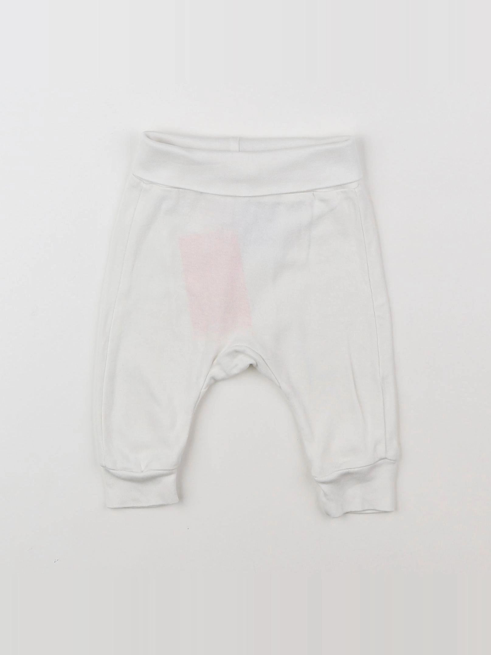H&M - sarouel blanc - 1 mois