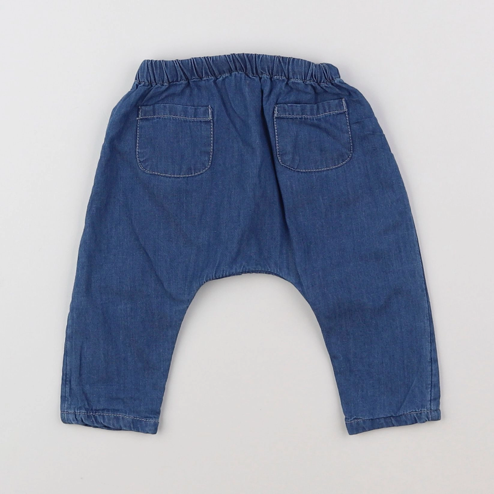 Boutchou - sarouel bleu - 3 mois