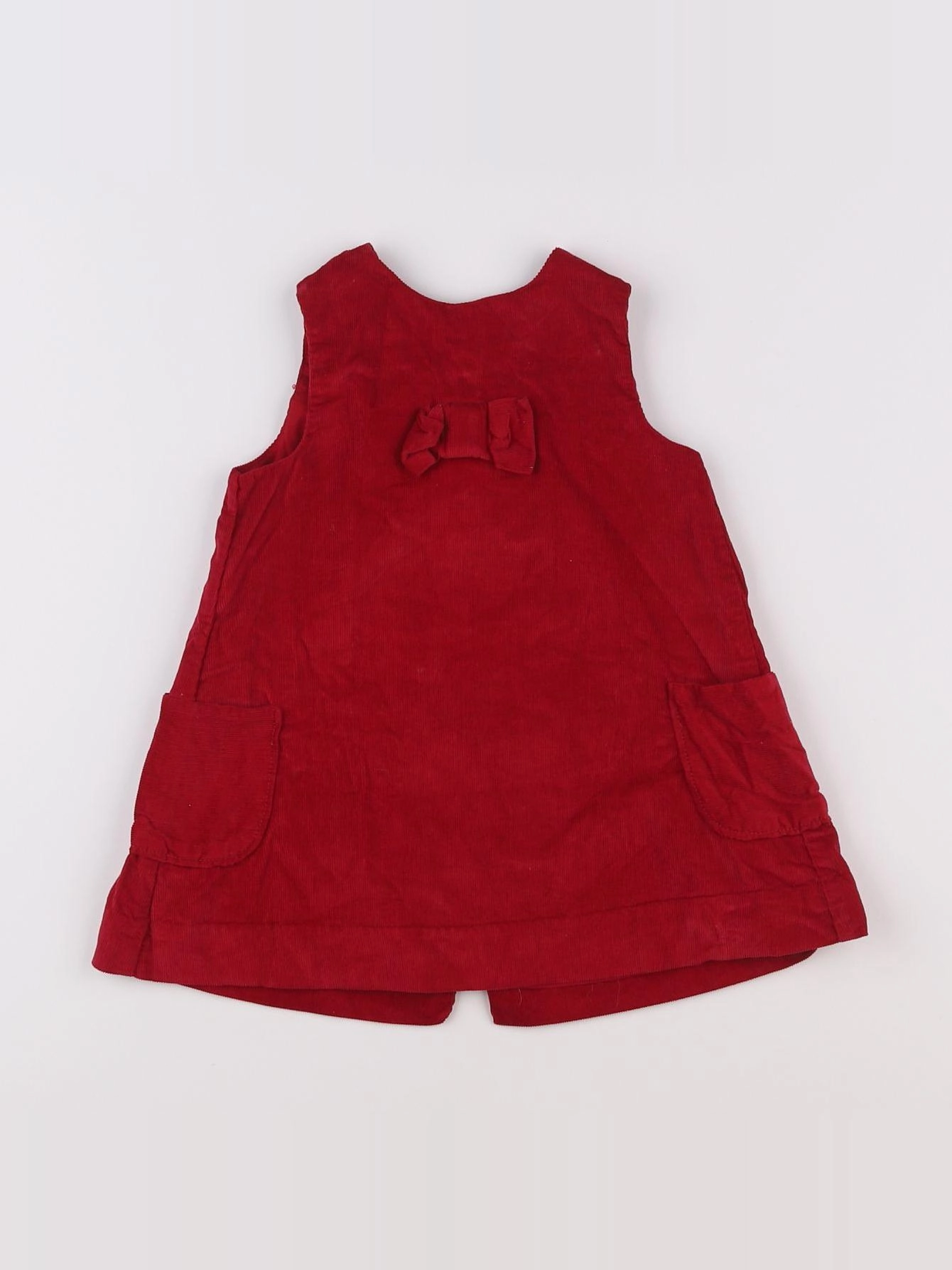 Jacadi - robe rouge - 12 mois