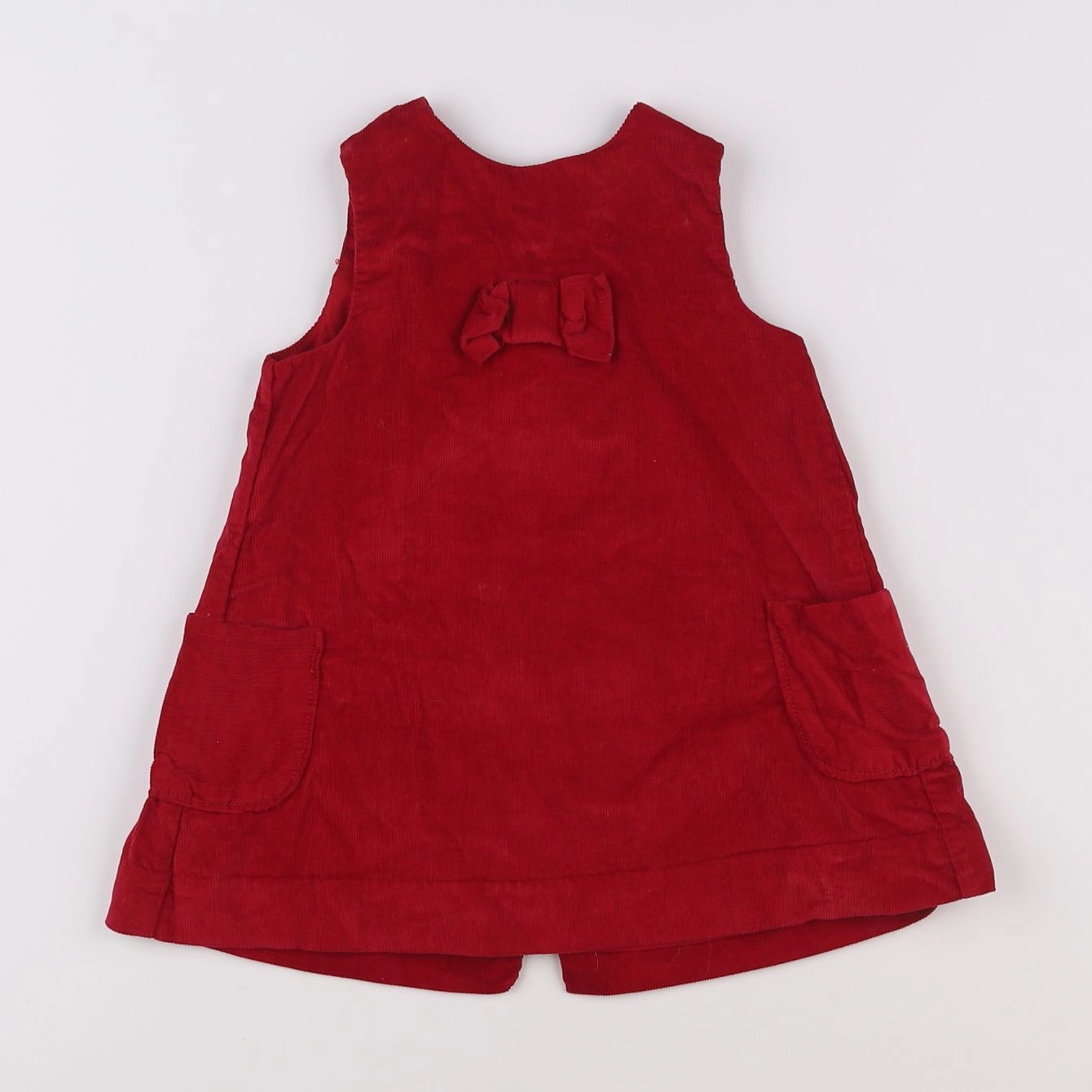 Jacadi - robe rouge - 12 mois