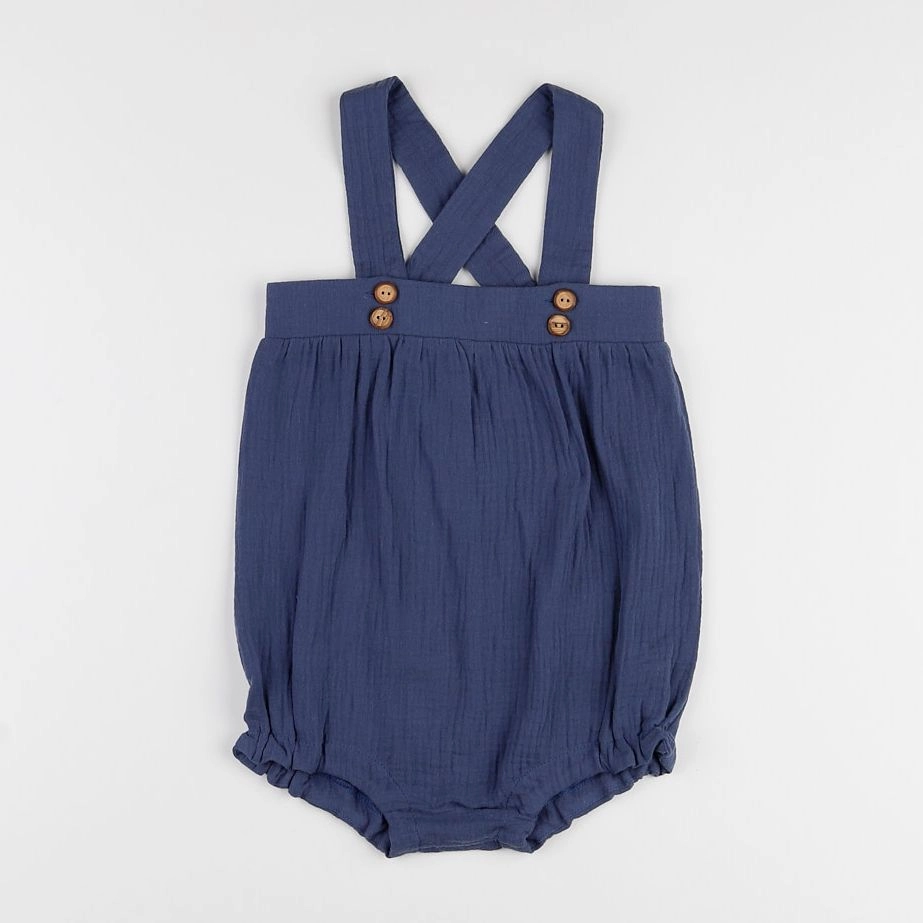 Frangin Frangine - combinaison bleu - 3 ans