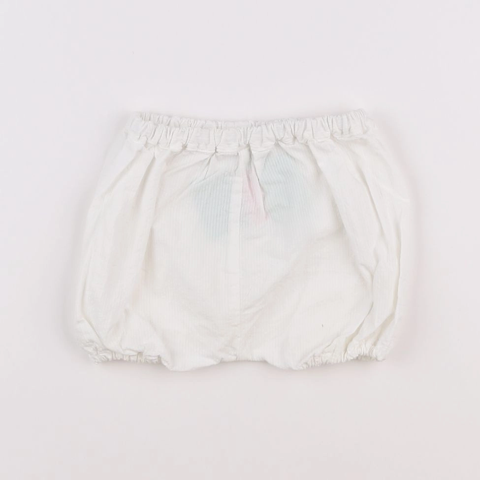 Petit Bateau - bloomer blanc - 3 mois