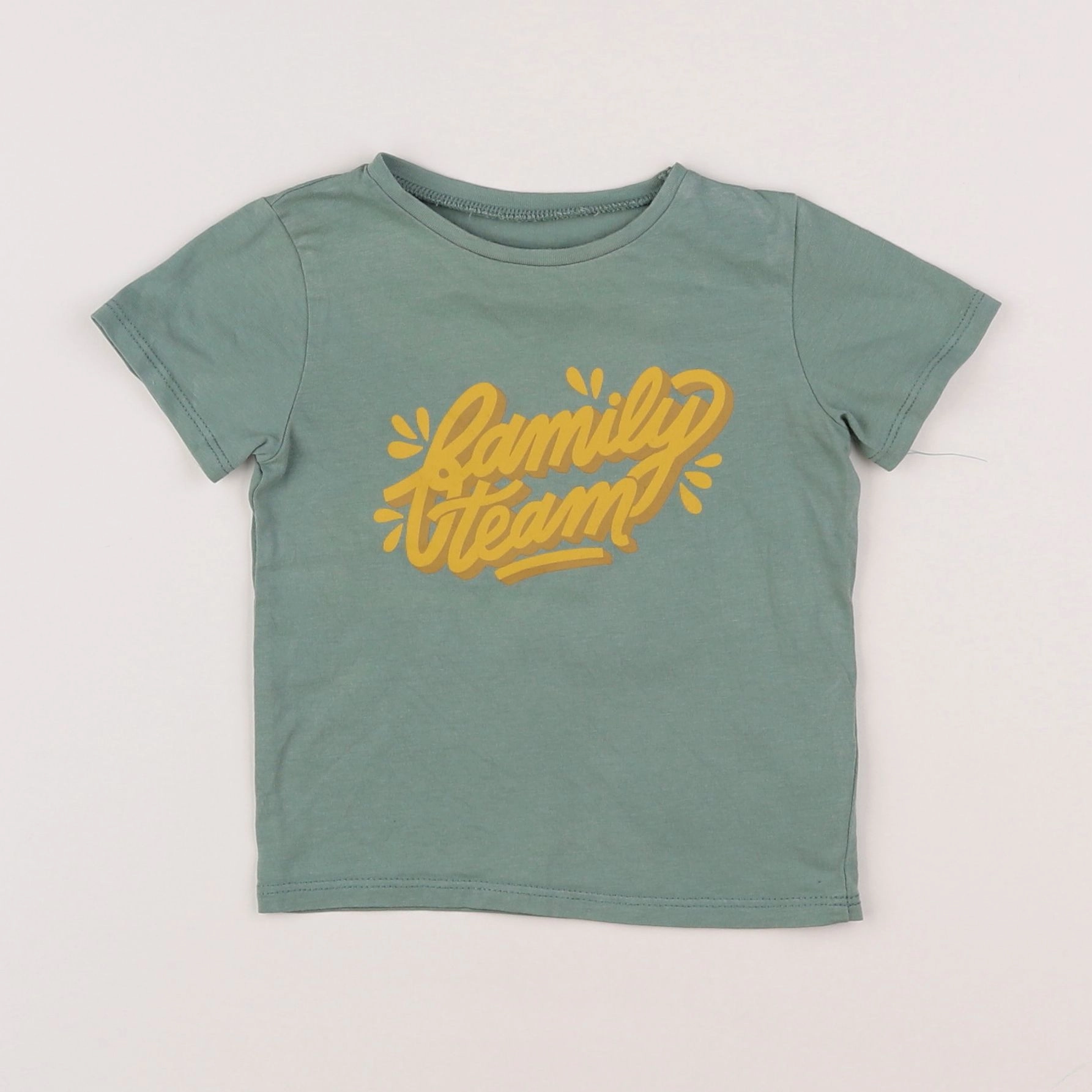 Vertbaudet - tee-shirt vert - 9 mois