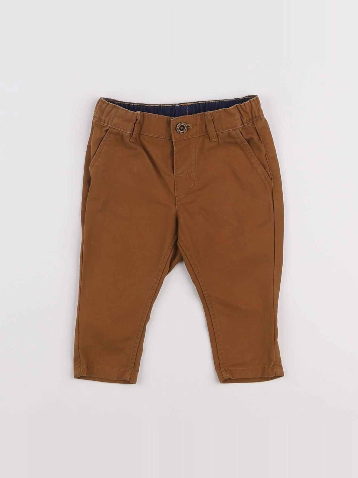H&M - pantalon marron - 3/6 mois