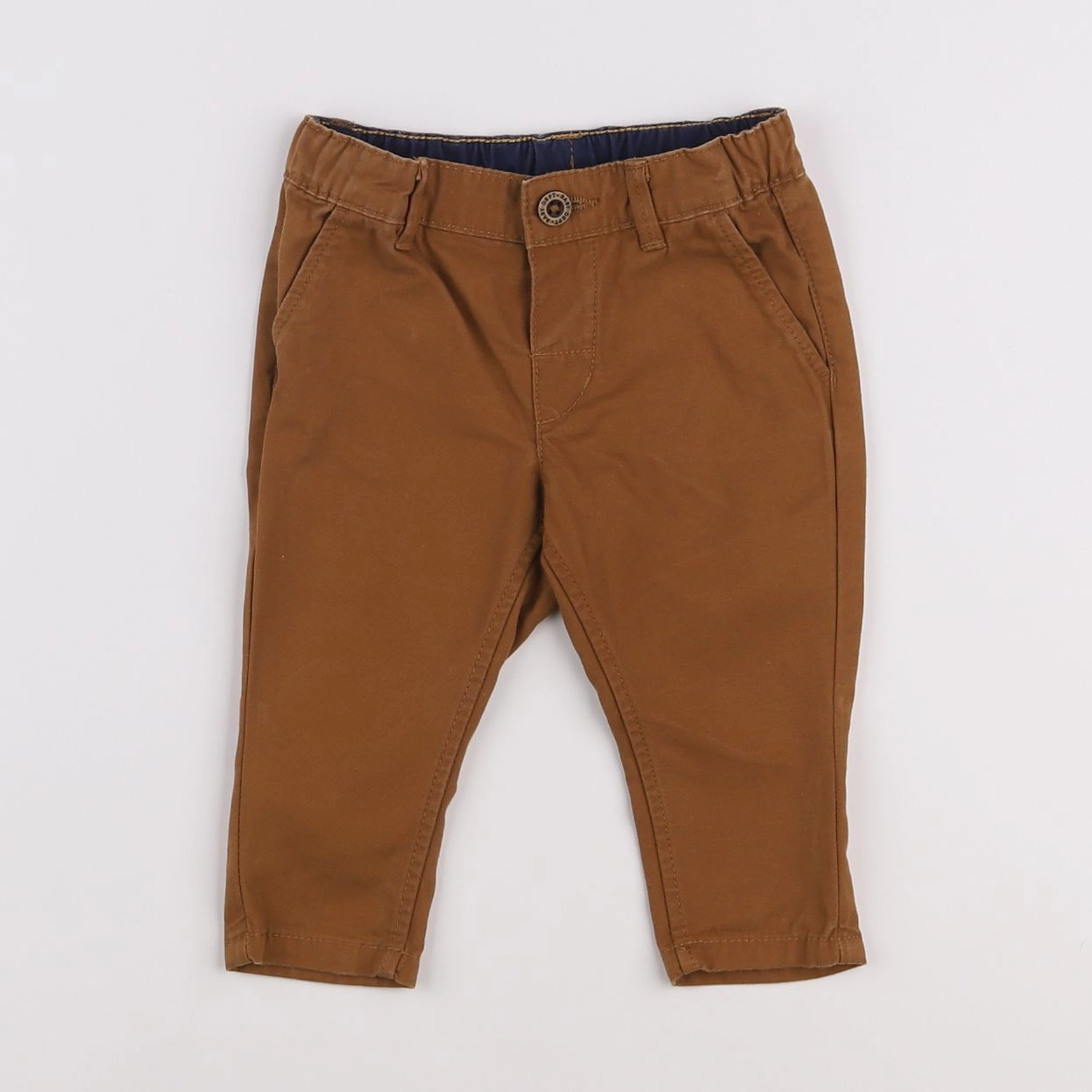 H&M - pantalon marron - 3/6 mois