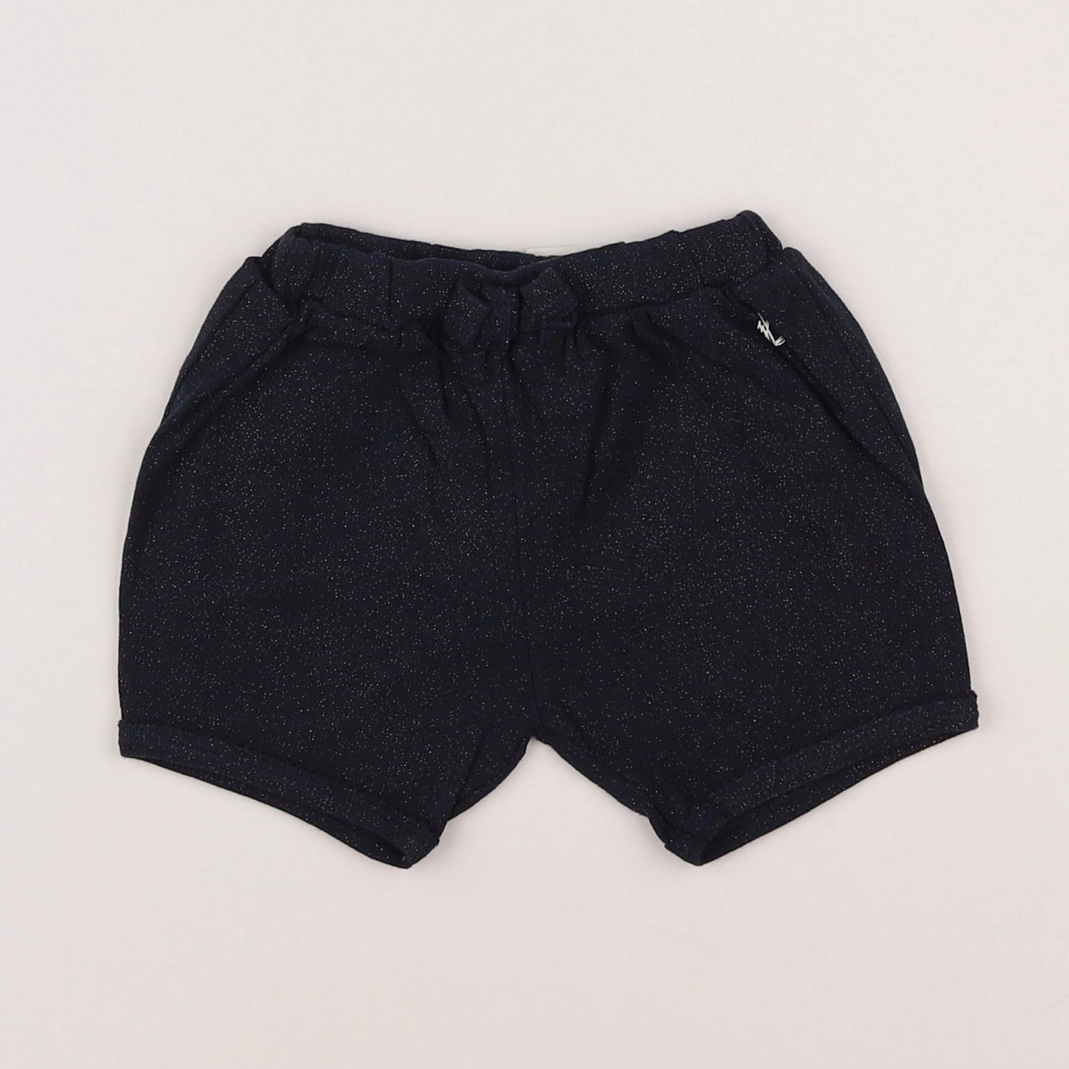 Petit Bateau - short bleu, or - 18 mois