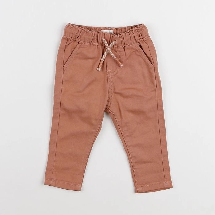 Vertbaudet - pantalon marron - 3 mois