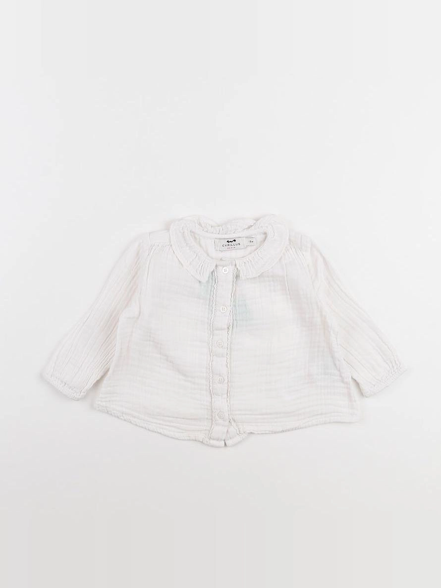 Cyrillus - blouse beige - 12 mois