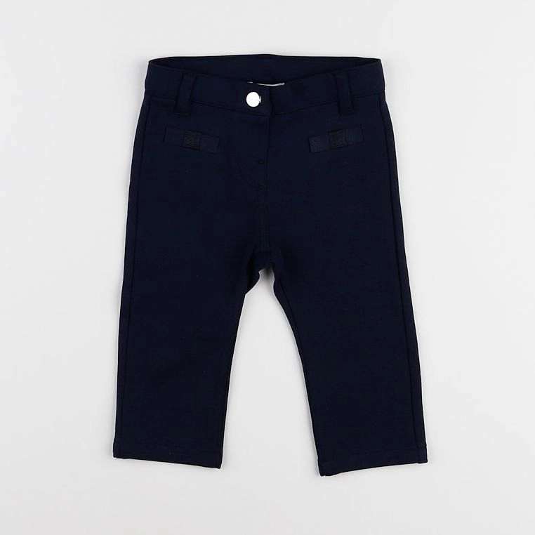 Jacadi - pantalon bleu - 12 mois