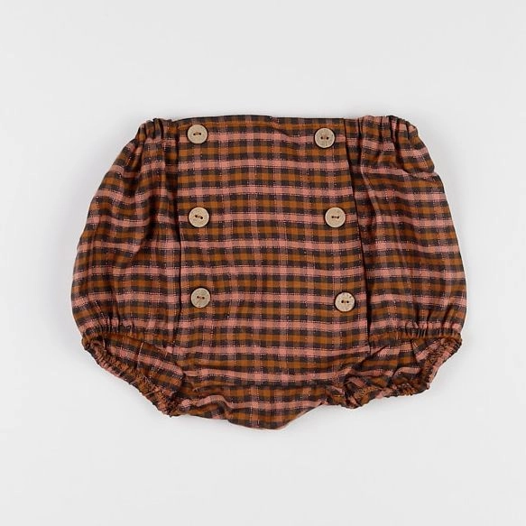 Frangin Frangine - bloomer carreaux lurex - 3 ans