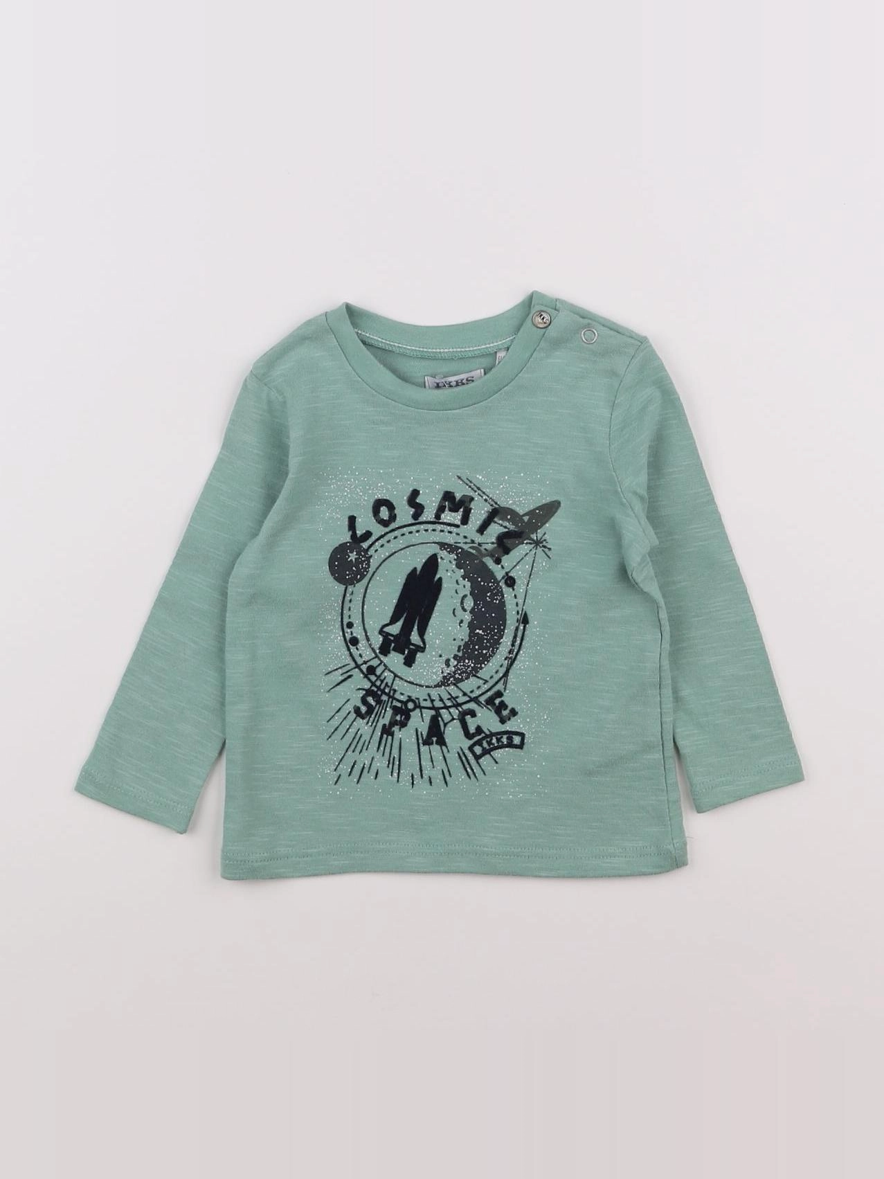 IKKS - tee-shirt vert - 6 mois