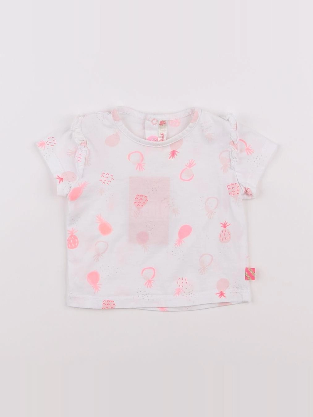 Billie Blush - tee-shirt blanc - 6 mois