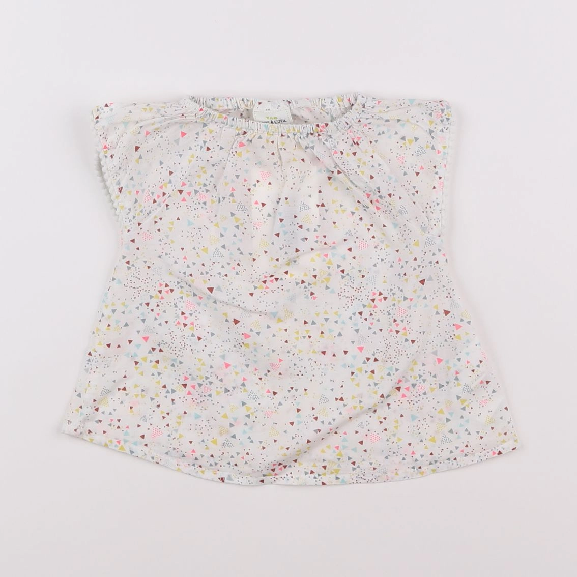 Tape à l'oeil - blouse blanc - 6 mois