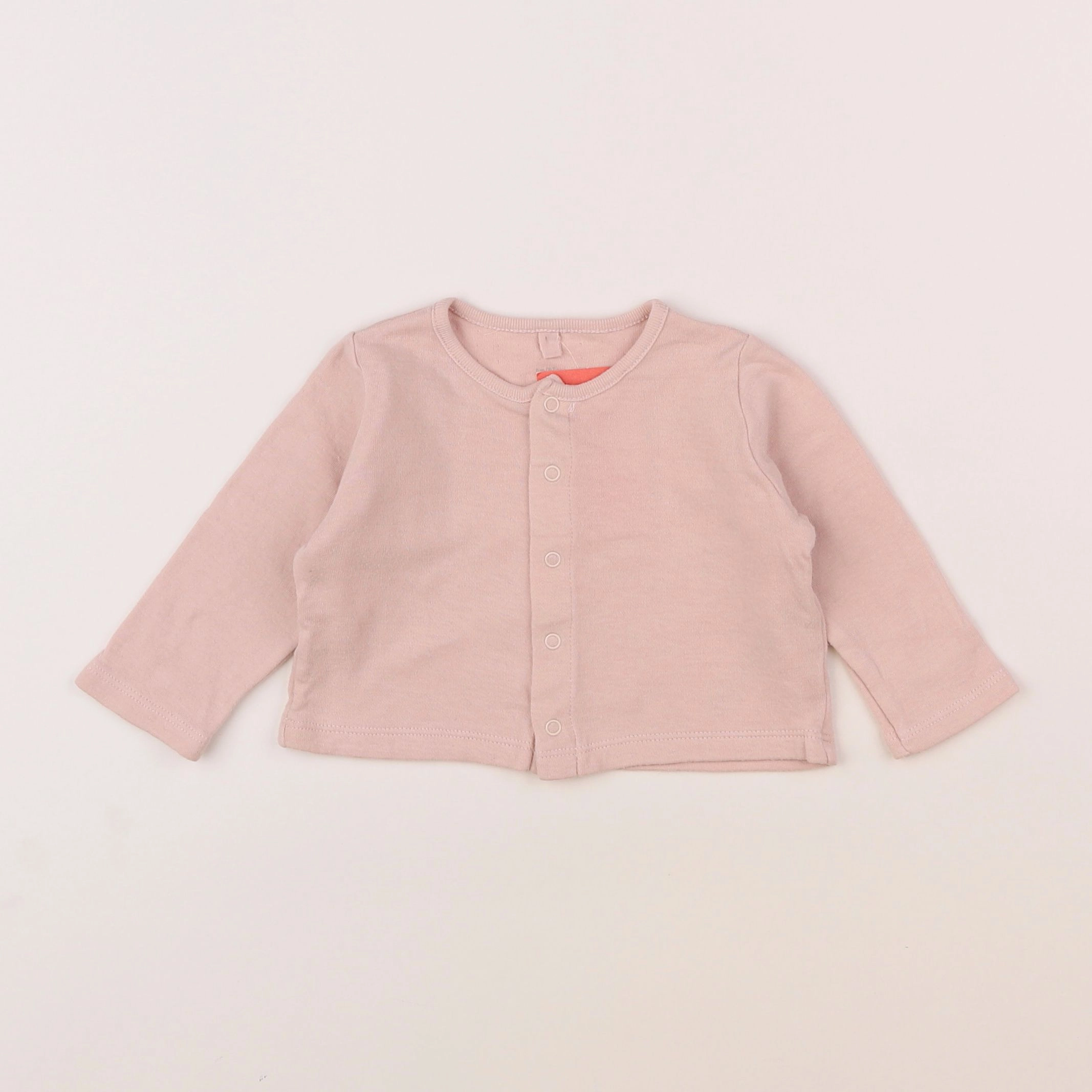 Petit Bateau - tee-shirt rose - 6 mois