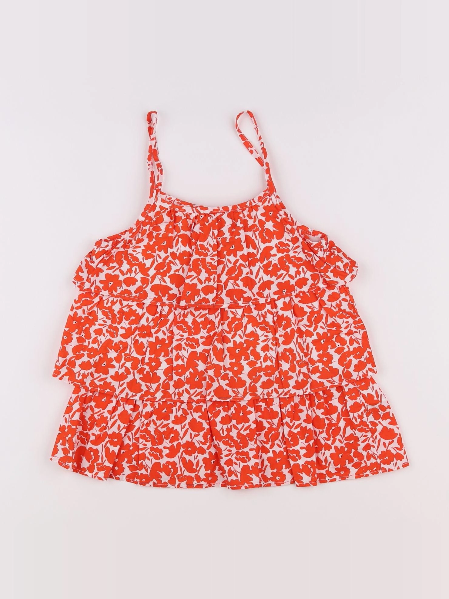 Vertbaudet - blouse rouge - 9 ans
