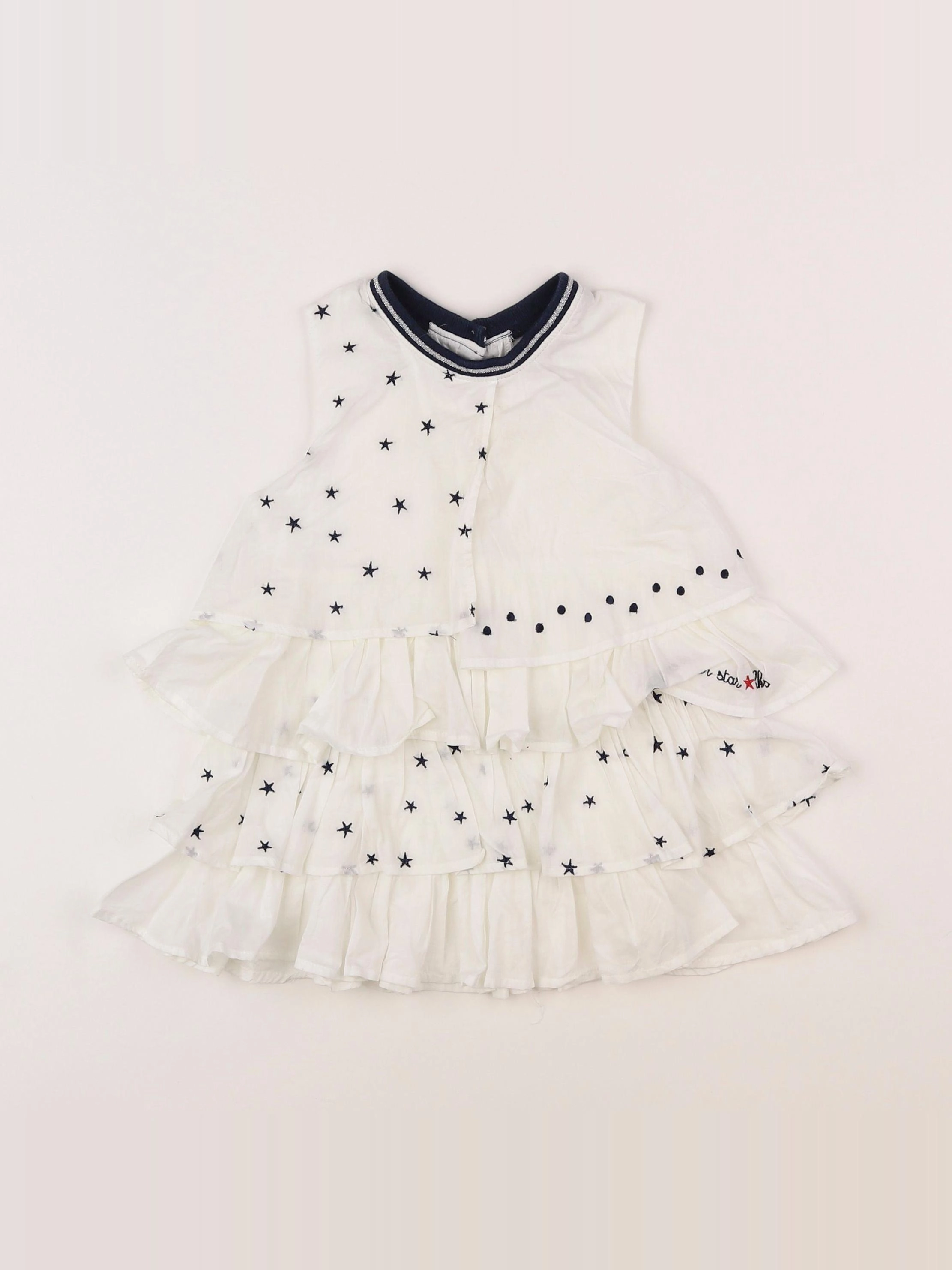 IKKS - robe blanc - 18 mois