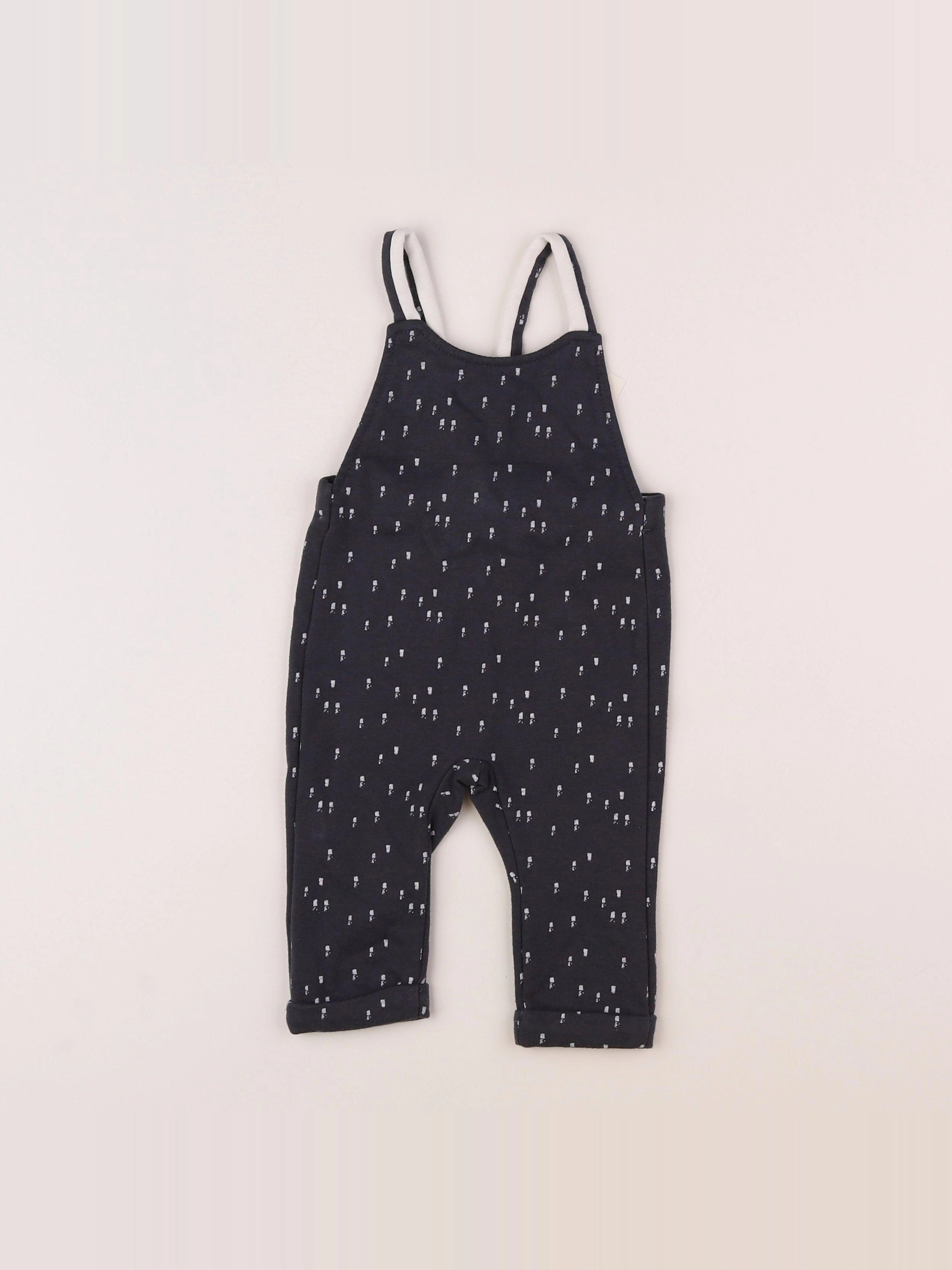 La Redoute - salopette gris - 6 mois