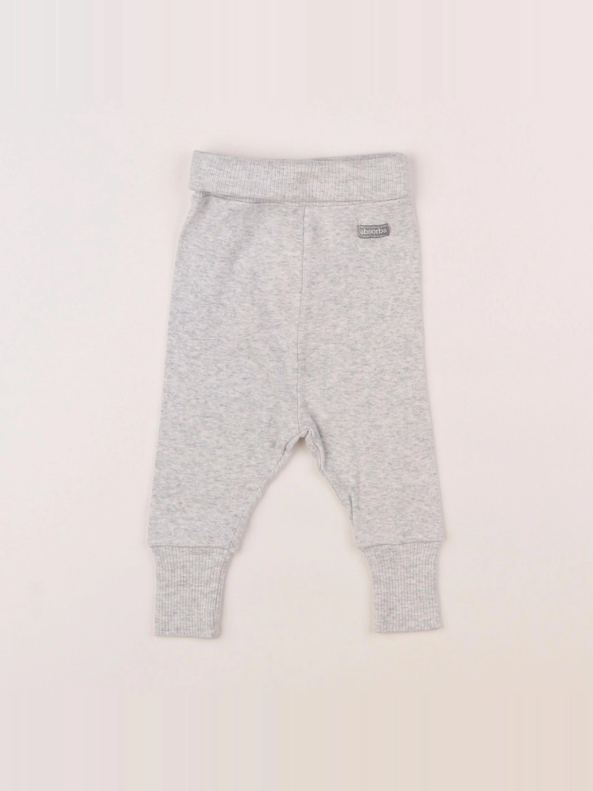 Absorba - legging gris - 6 mois