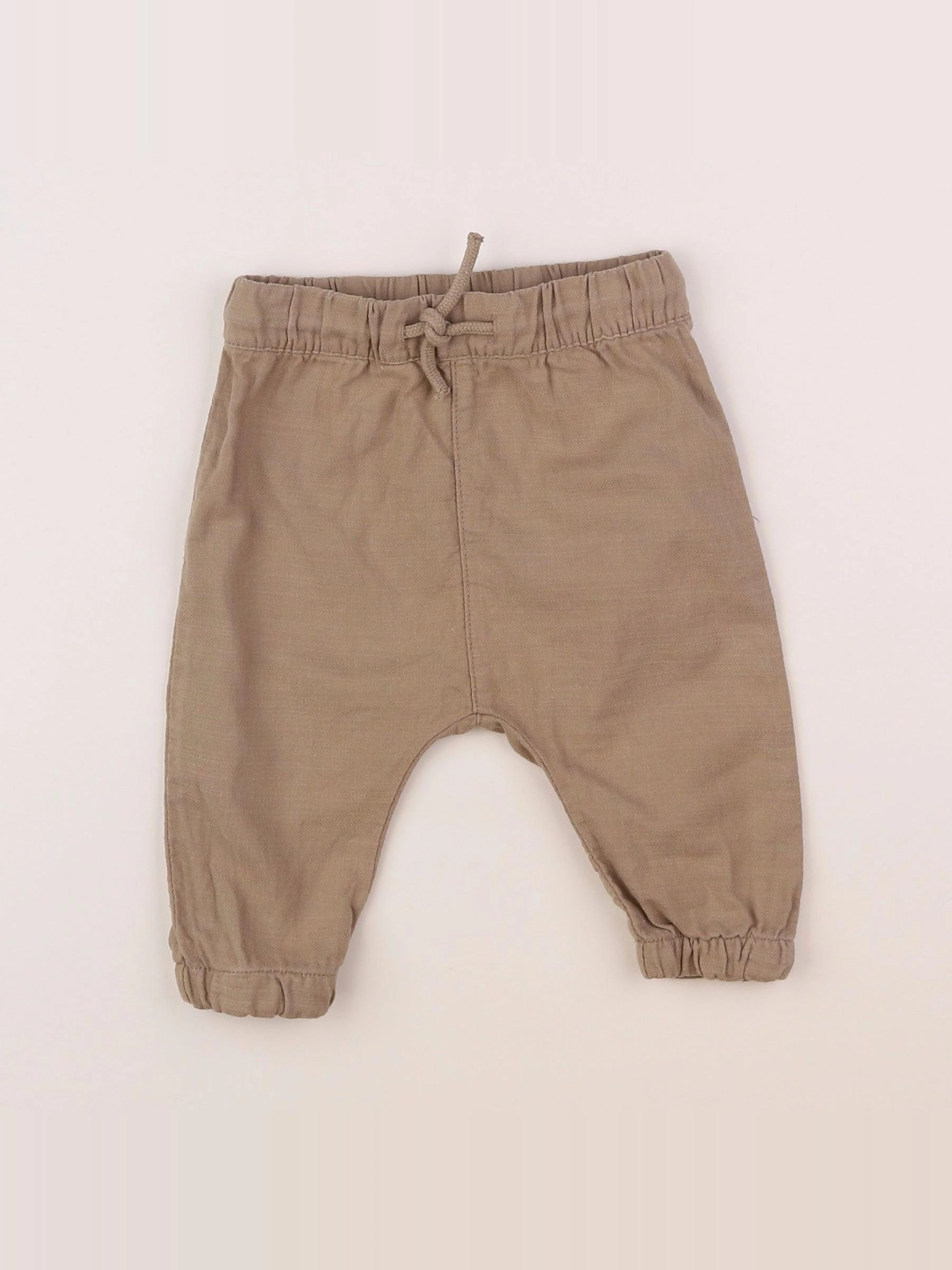 H&M - jogging beige - 3/6 mois