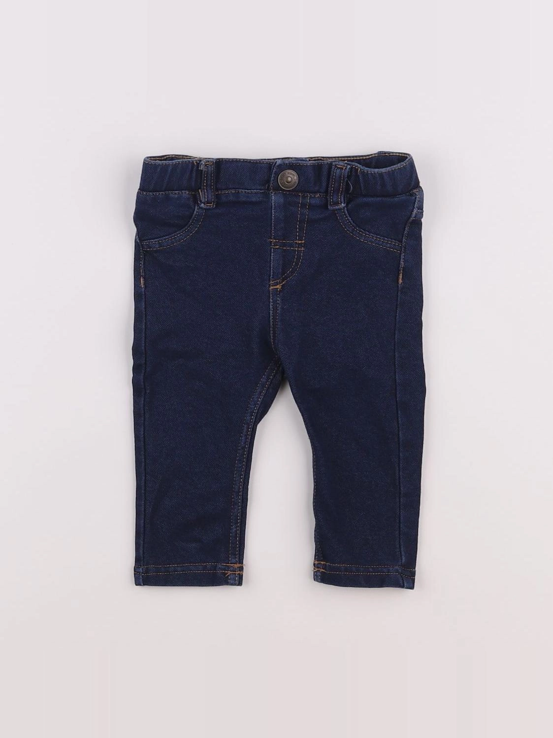 H&M - jegging bleu - 3/6 mois