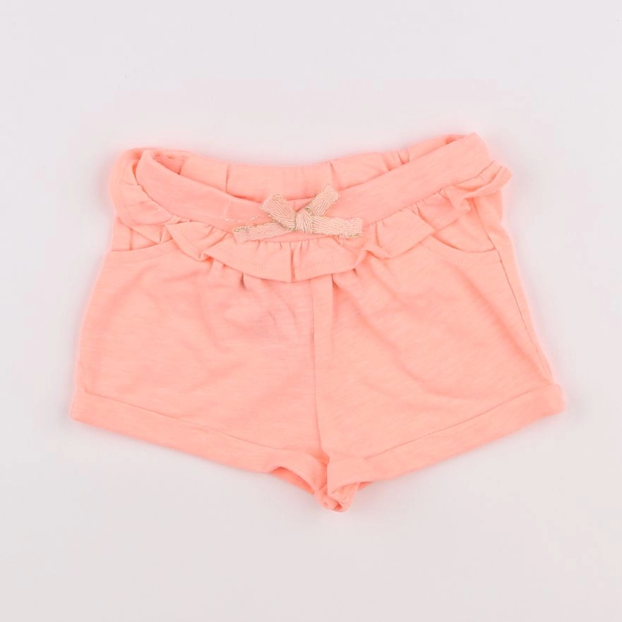 Tape à l'oeil - short rose - 6 mois