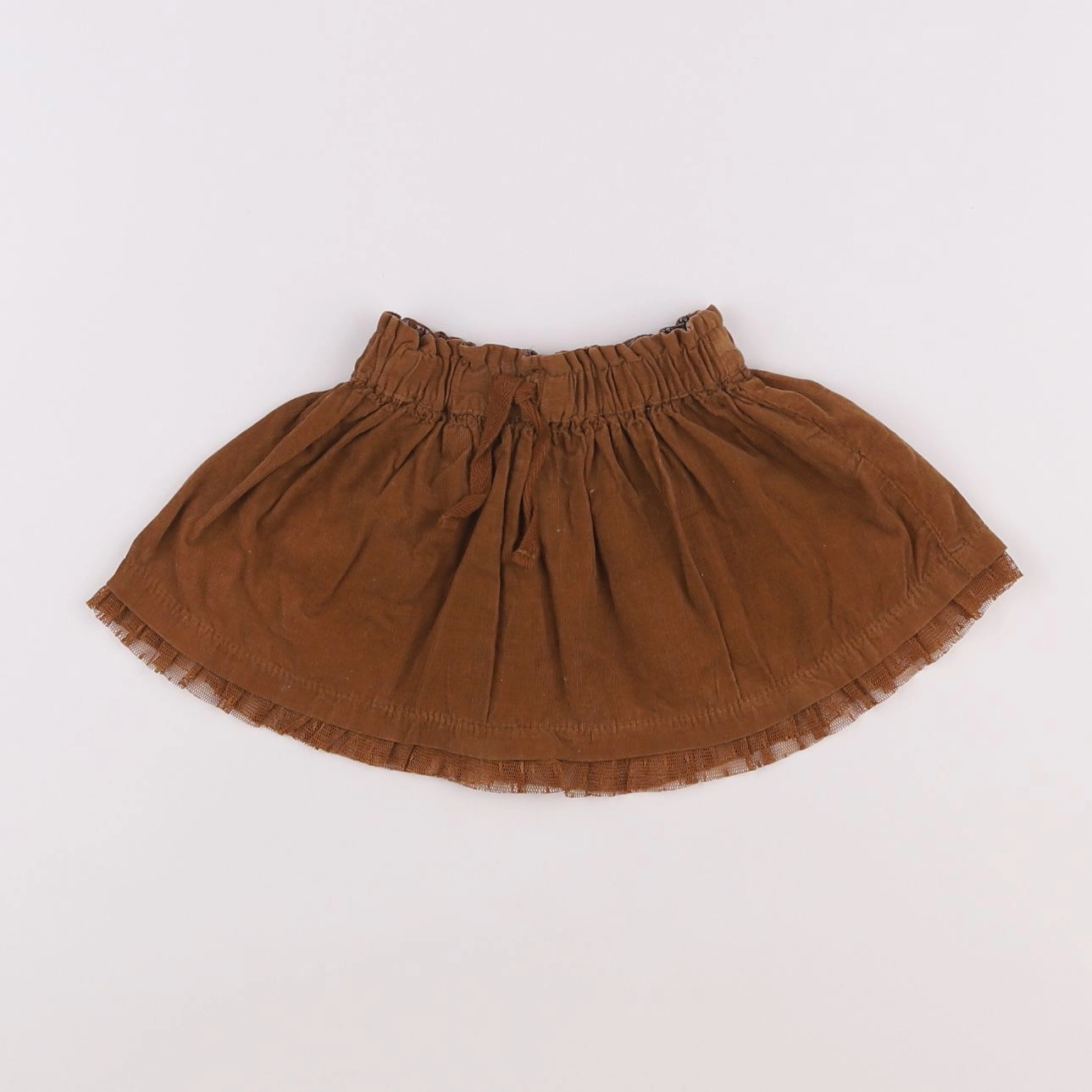 Zara - jupe marron - 6/9 mois