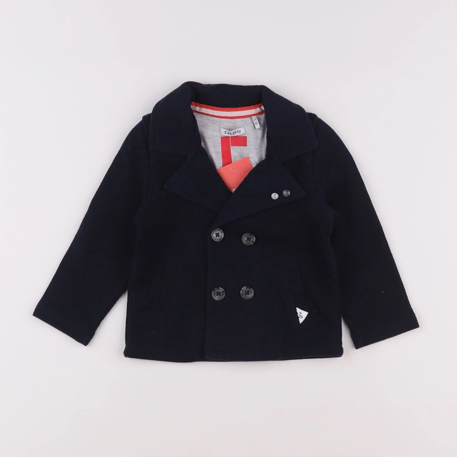 IKKS - veste bleu - 2 ans