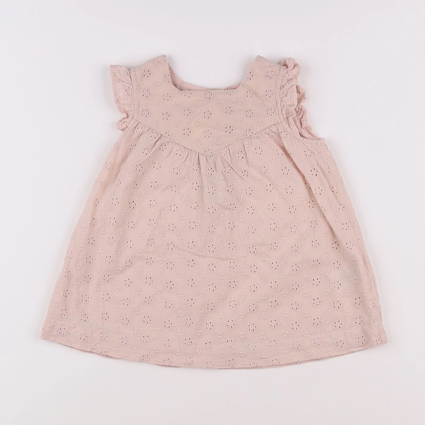 Petit Bateau - robe rose - 12 mois