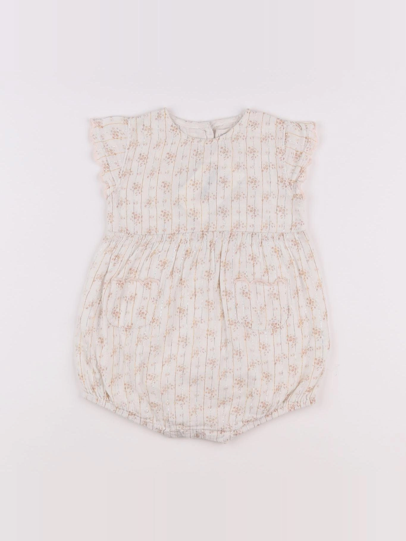 Louis Louise - combinaison beige - 12 mois
