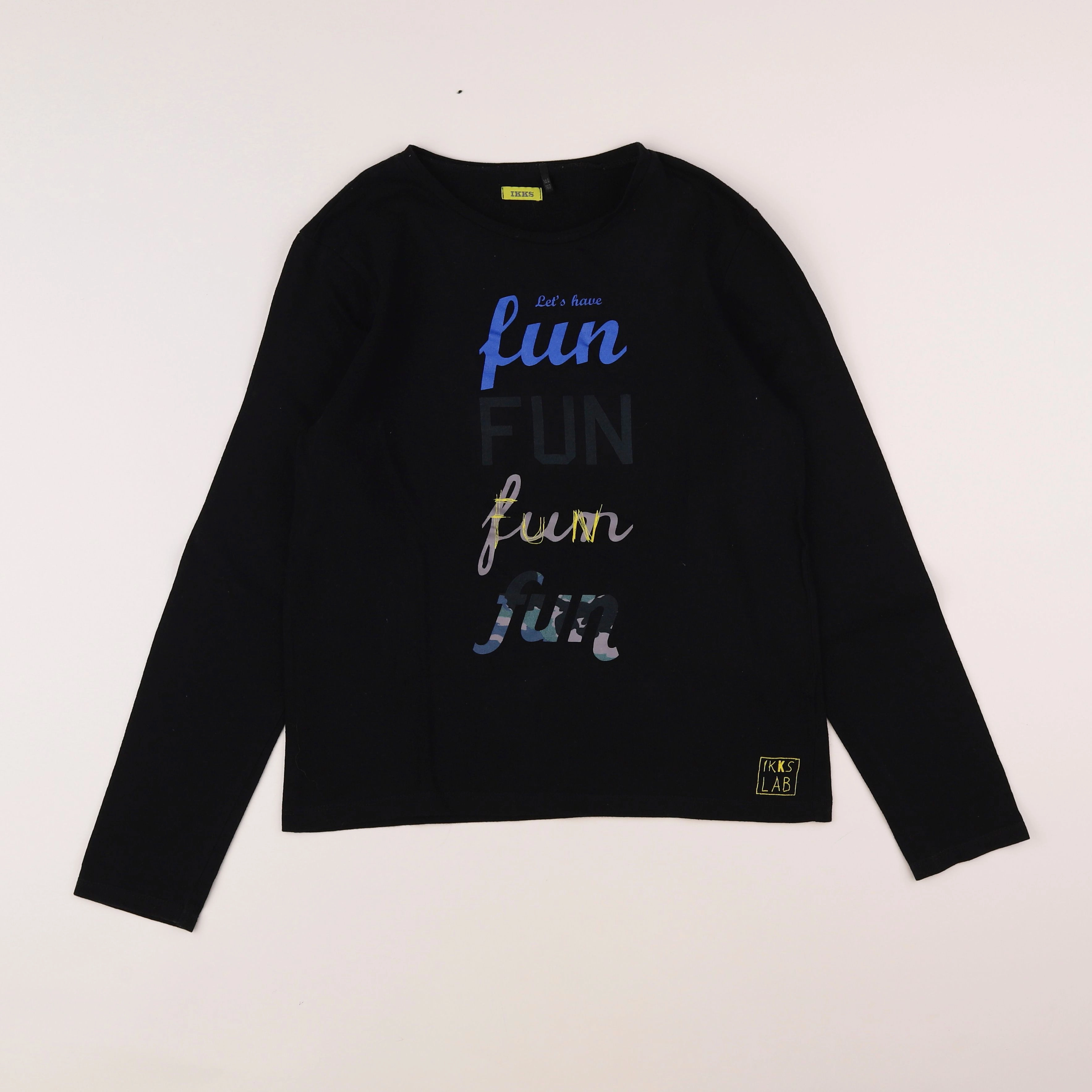 IKKS - tee-shirt noir - 14 ans