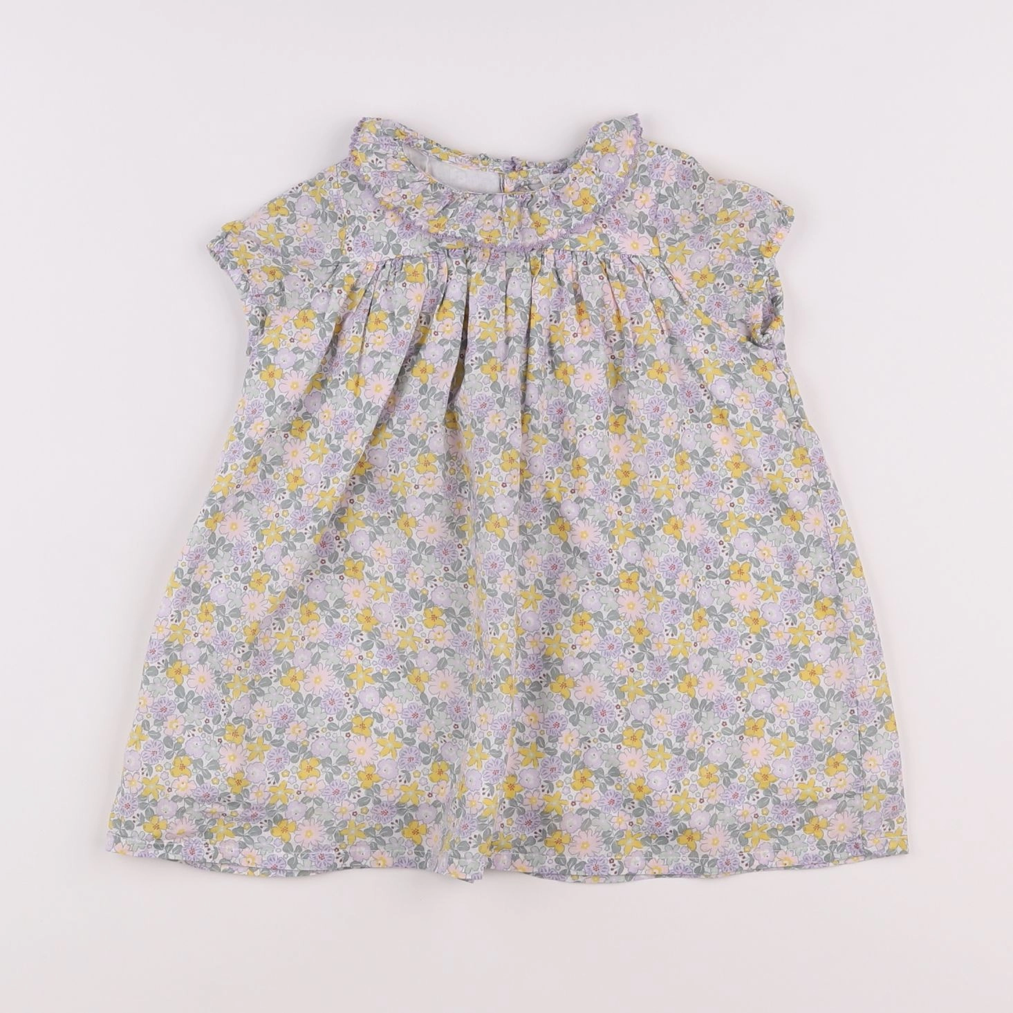 Boutchou - robe multicolore - 12 mois