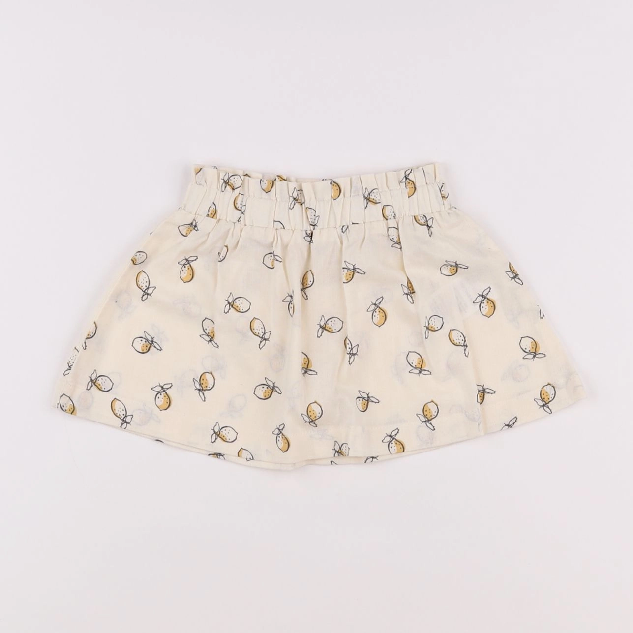 Vertbaudet - jupe beige - 12 mois