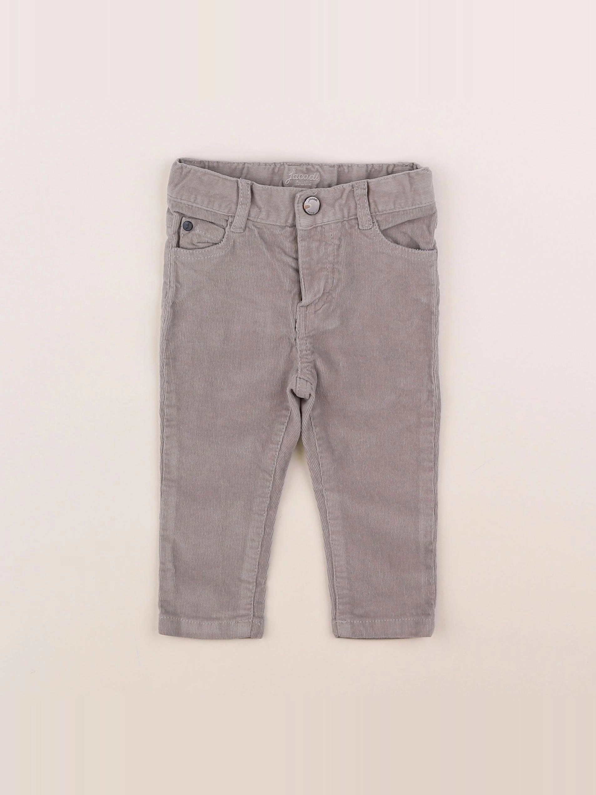 Jacadi - pantalon gris - 12 mois