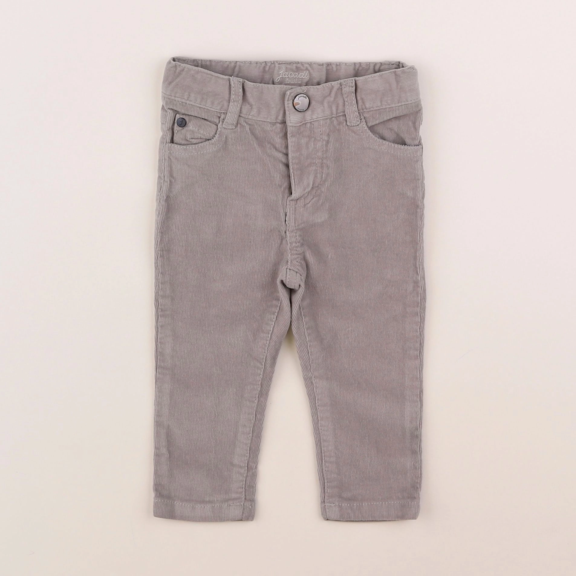 Jacadi - pantalon gris - 12 mois