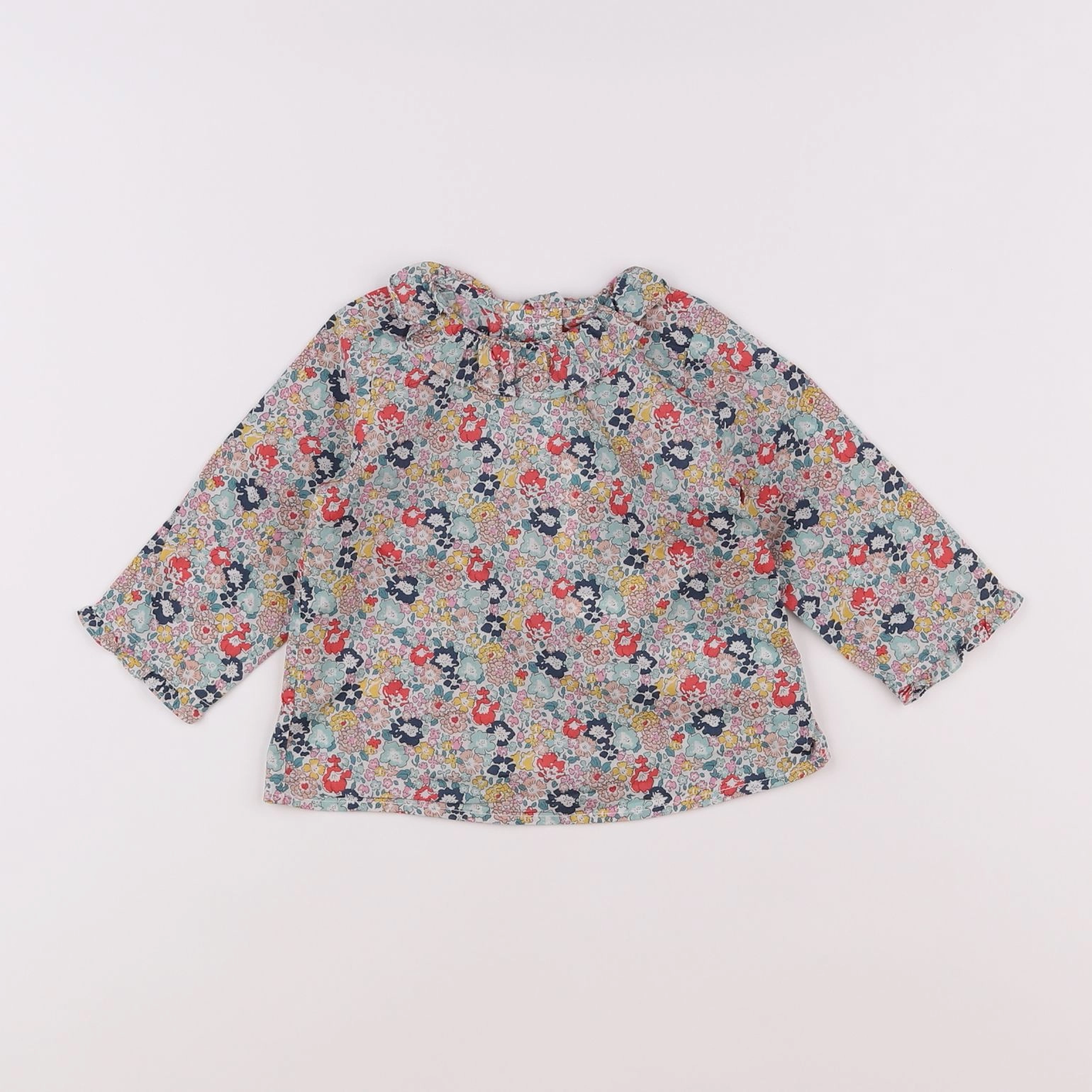 Bonpoint - blouse multicolore - 12 mois