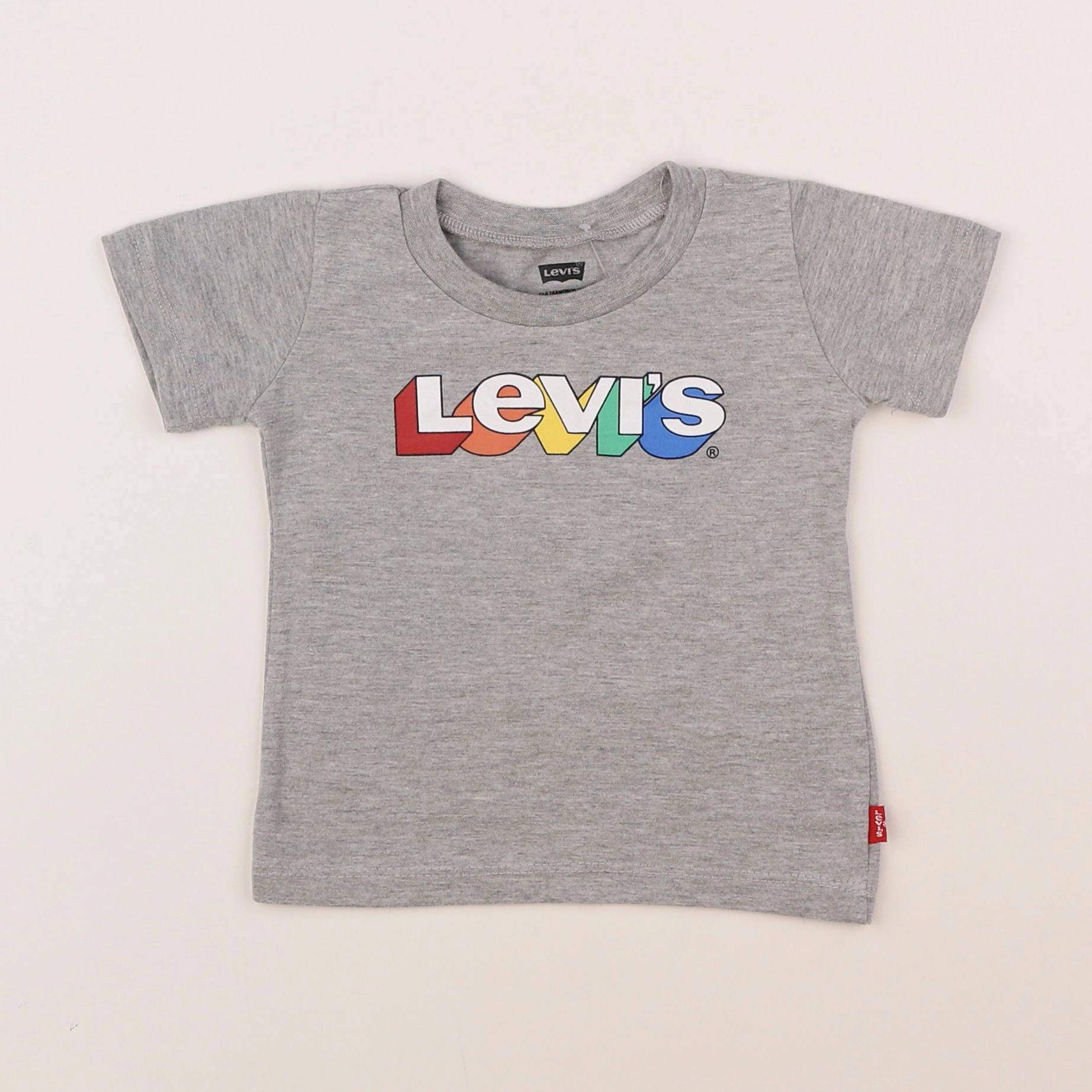 Levi's - tee-shirt gris - 12 mois