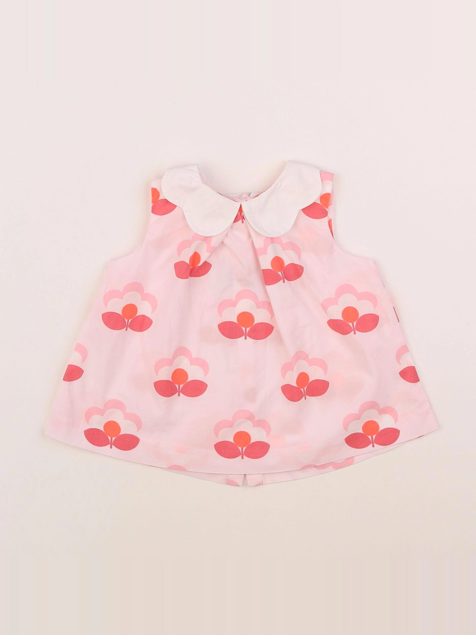 Jacadi - robe rose - 12 mois