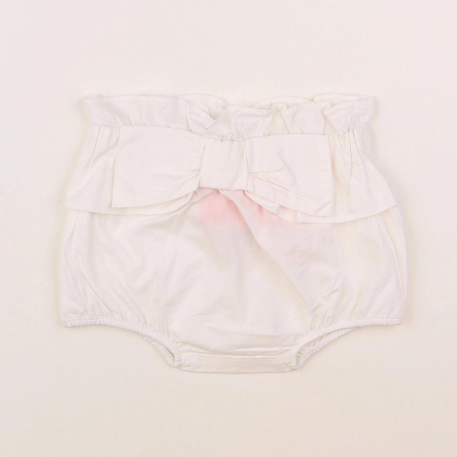 Jacadi - bloomer blanc - 12 mois