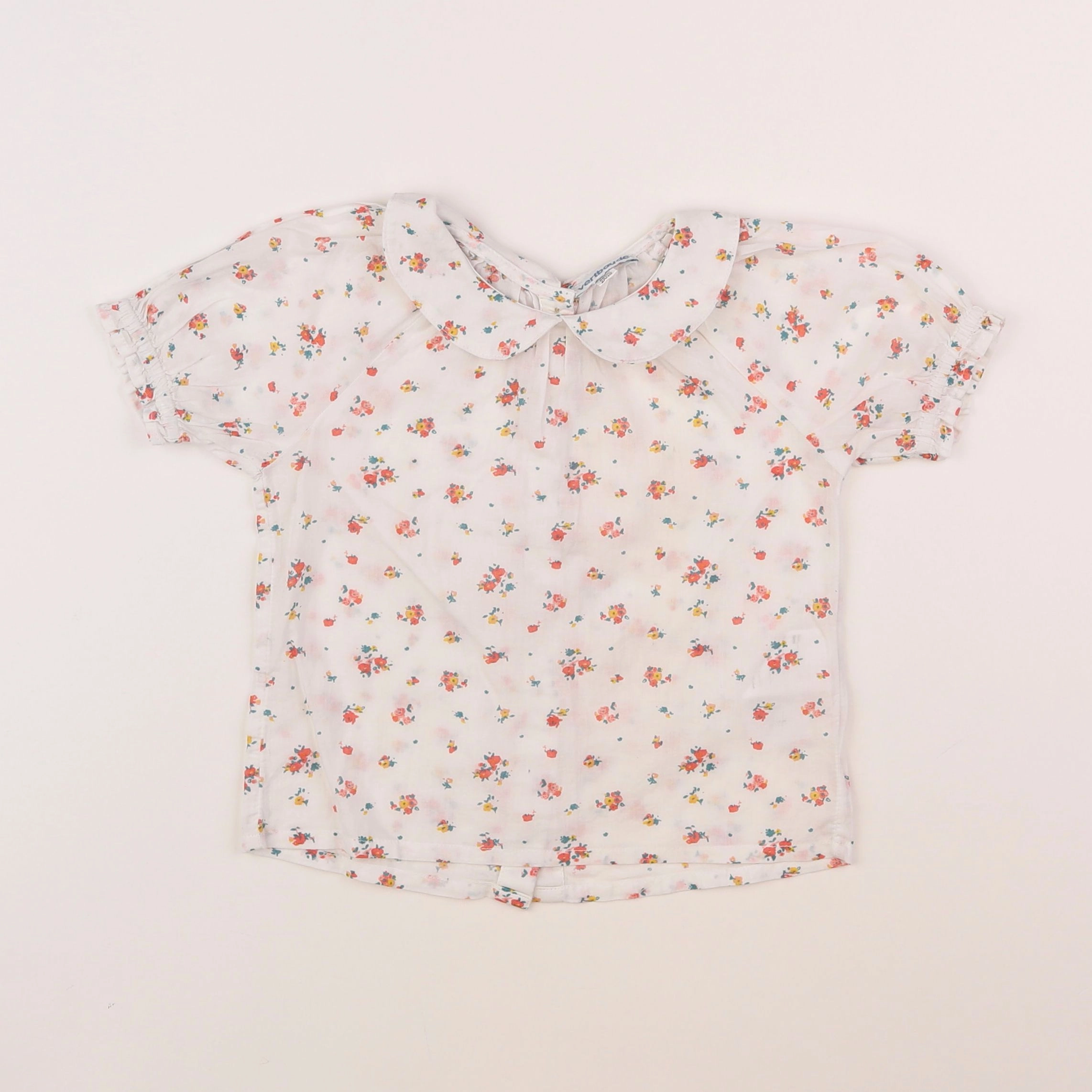 Vertbaudet - blouse blanc - 2 ans
