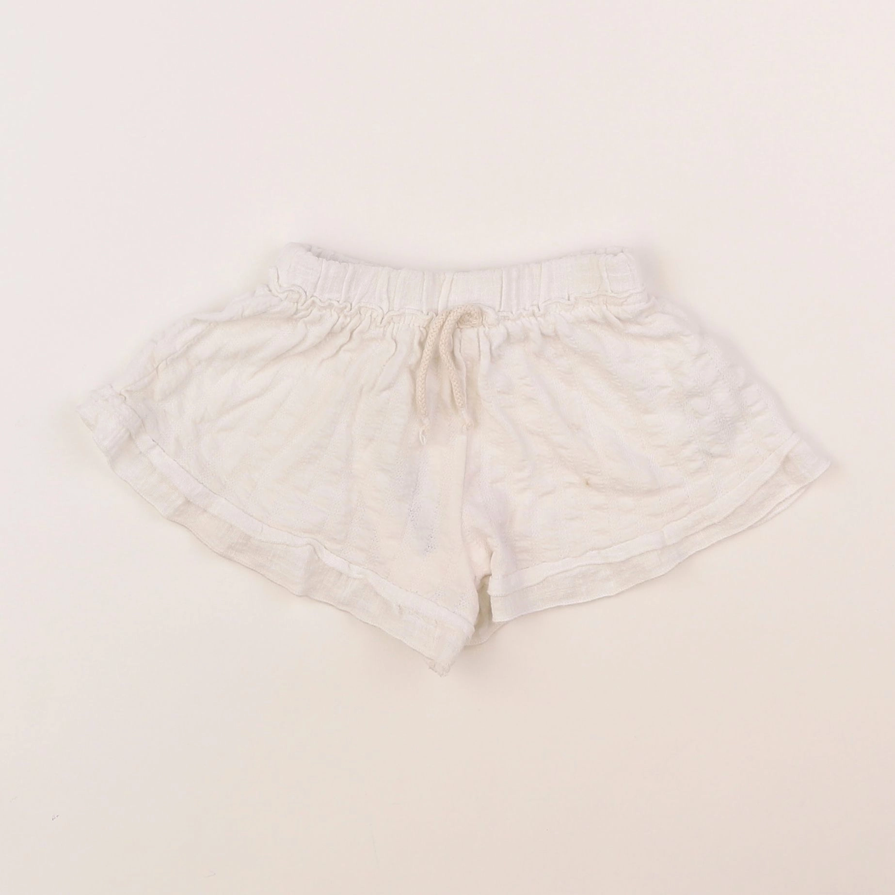 Zara - short blanc - 9/12 mois