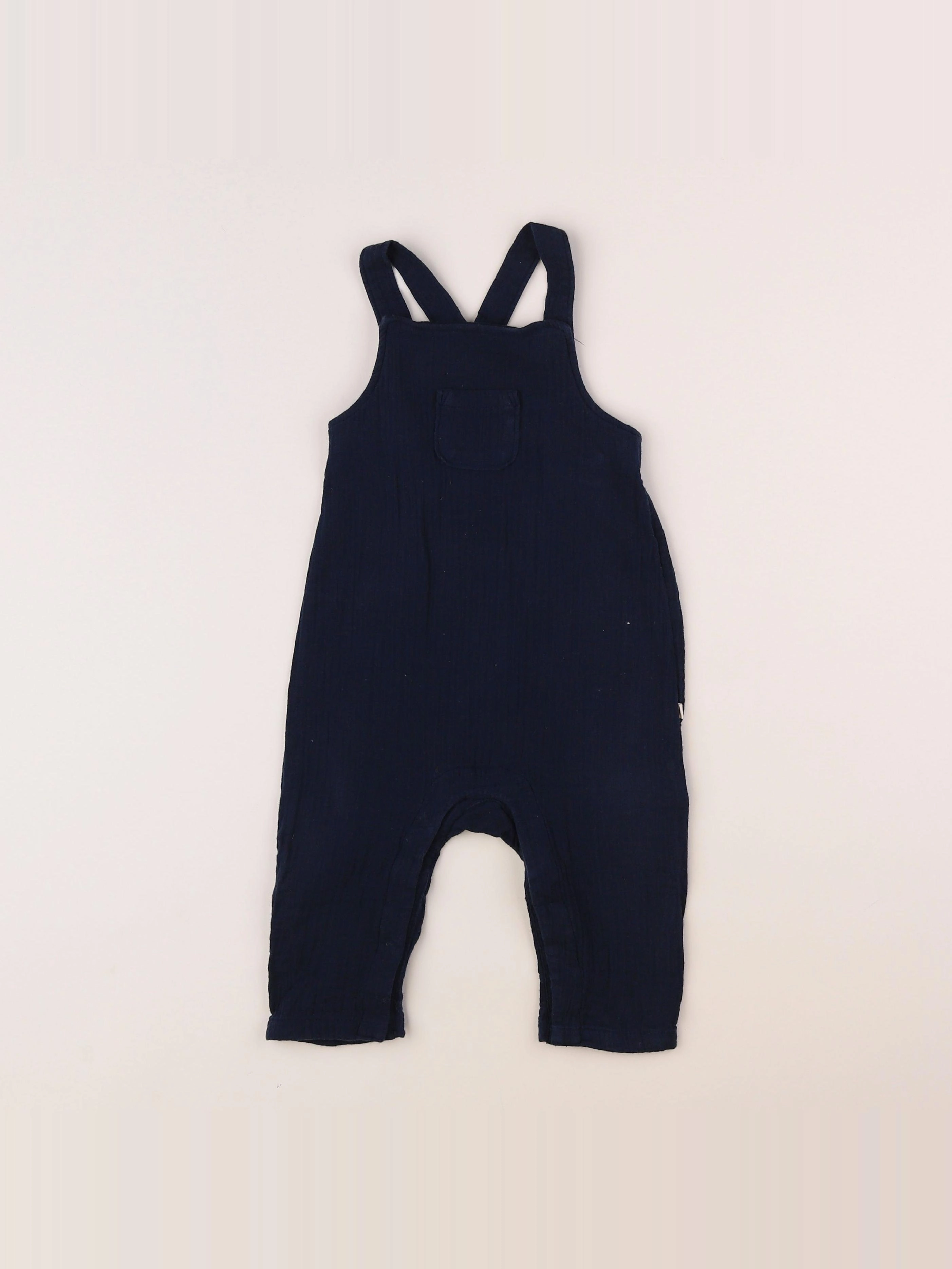 GAP - salopette bleu - 6/12 mois